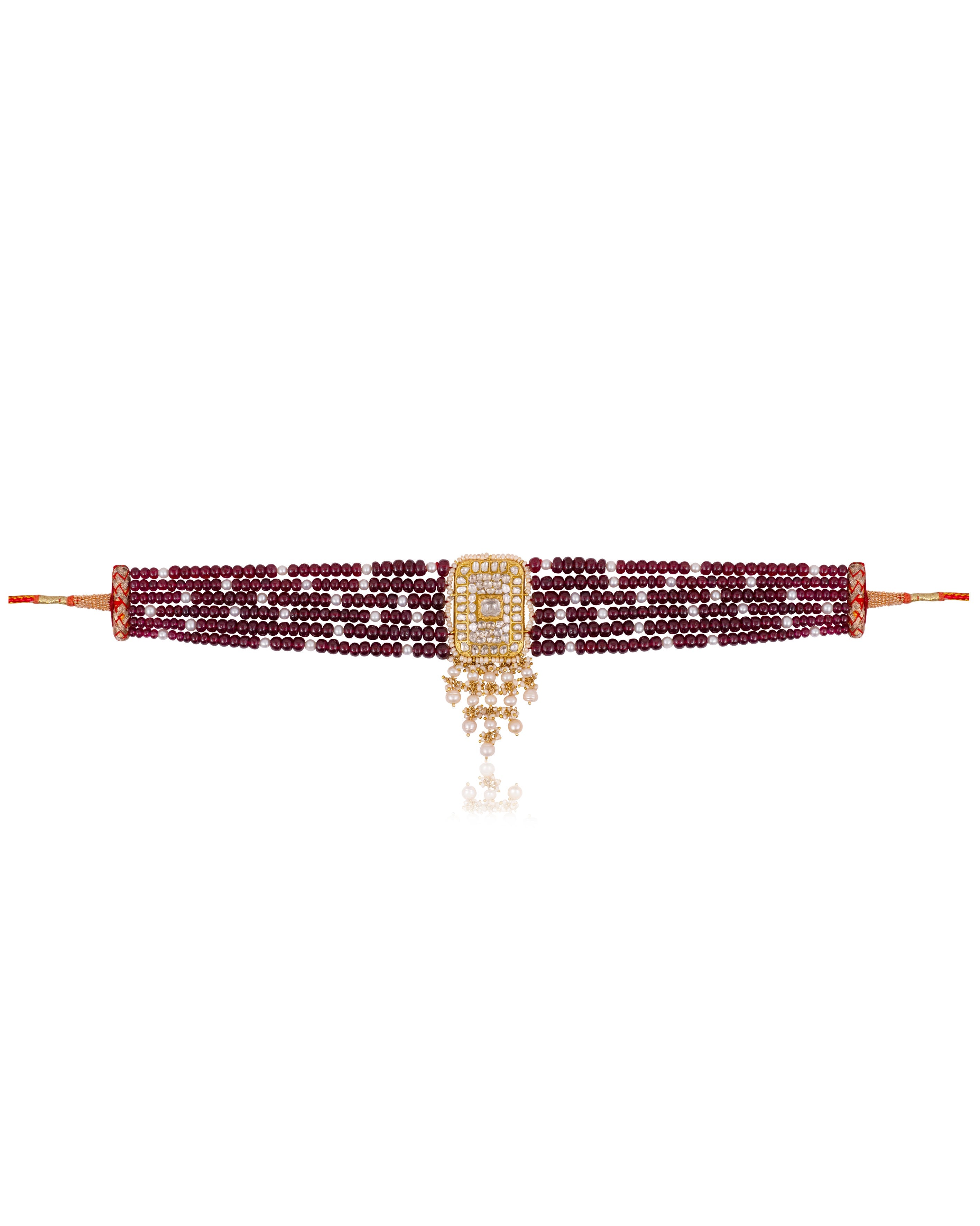 Jamima Polki Bead Choker
