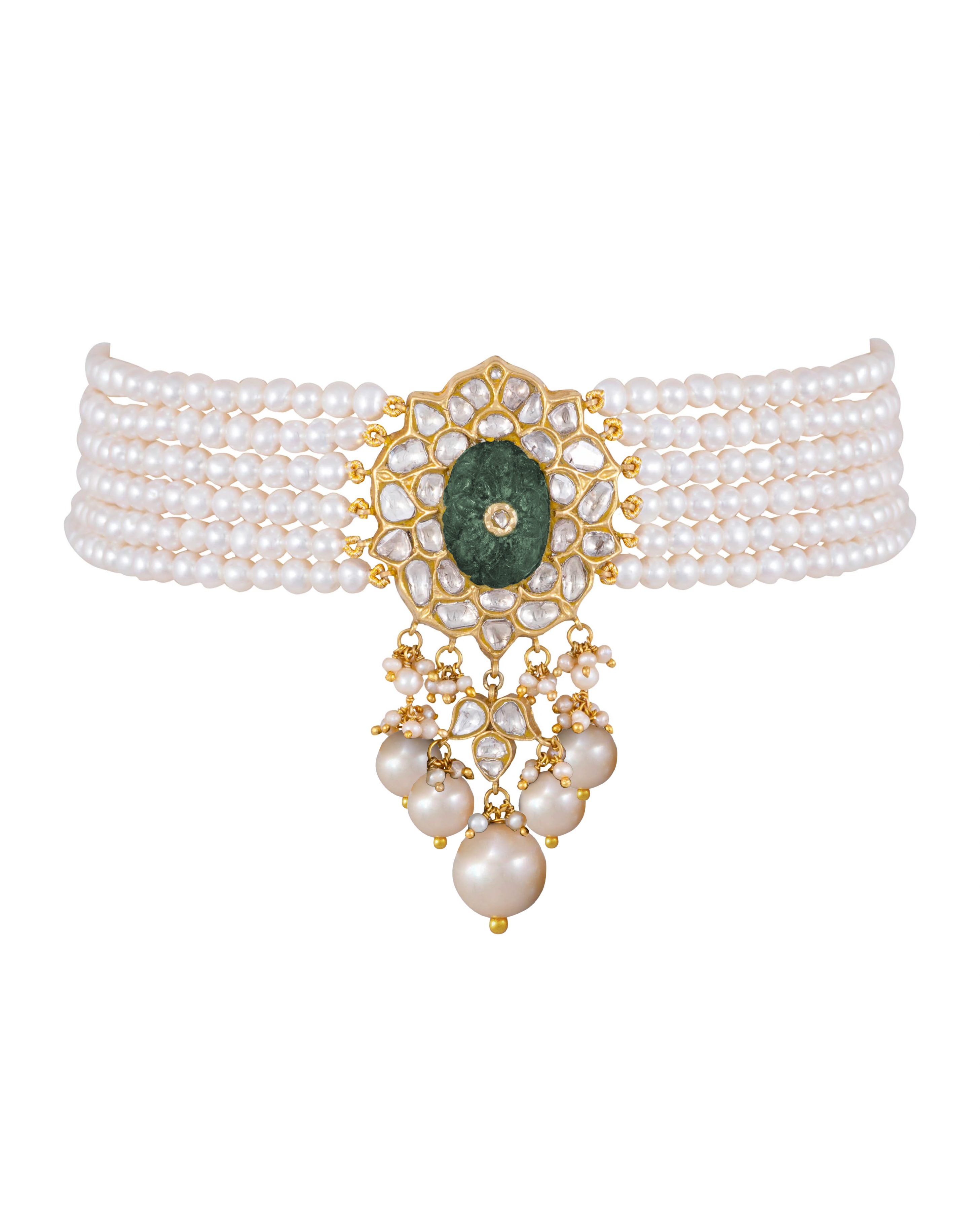Mrunal Polki Bead Choker