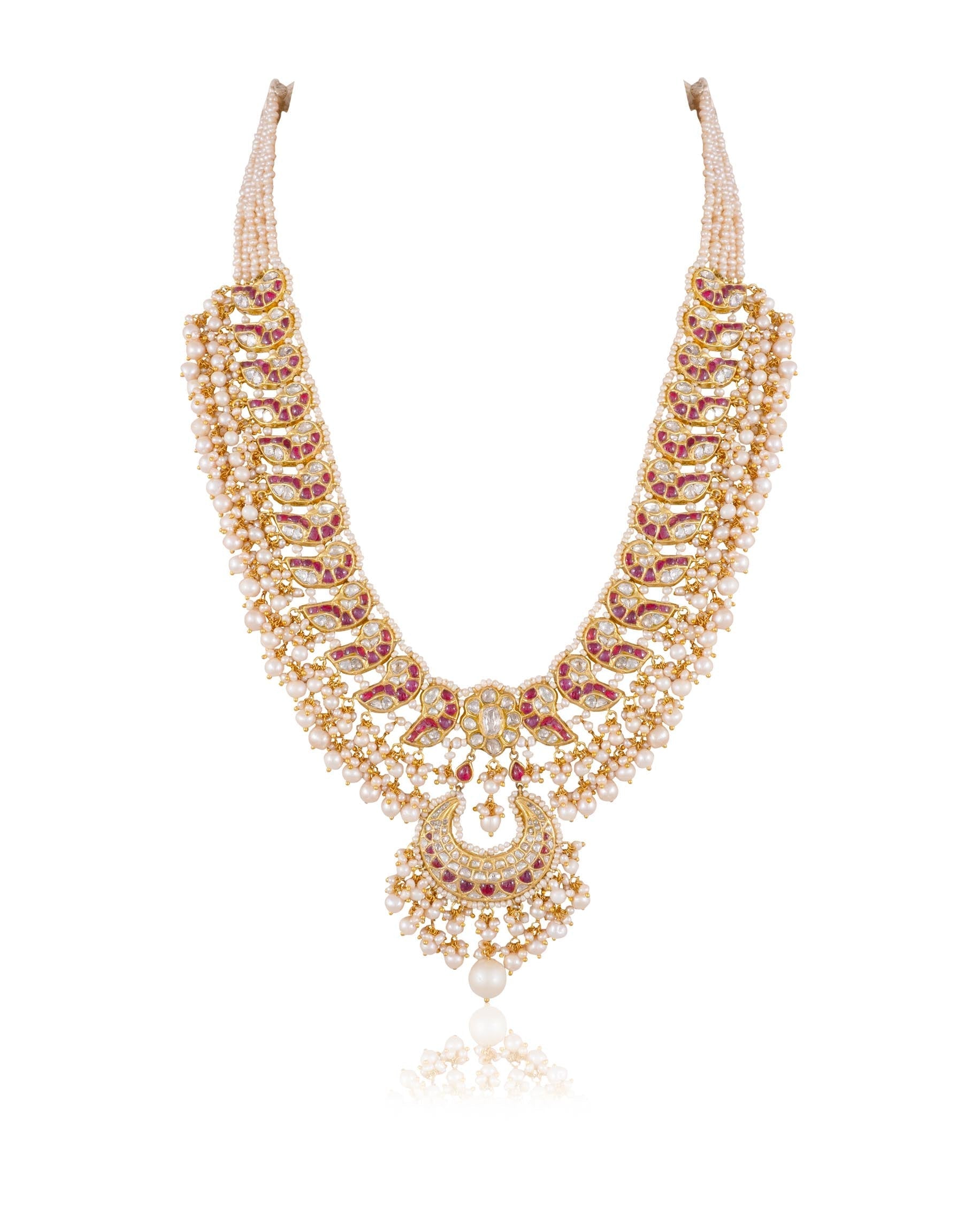 Vaishvi Polki Long Necklace