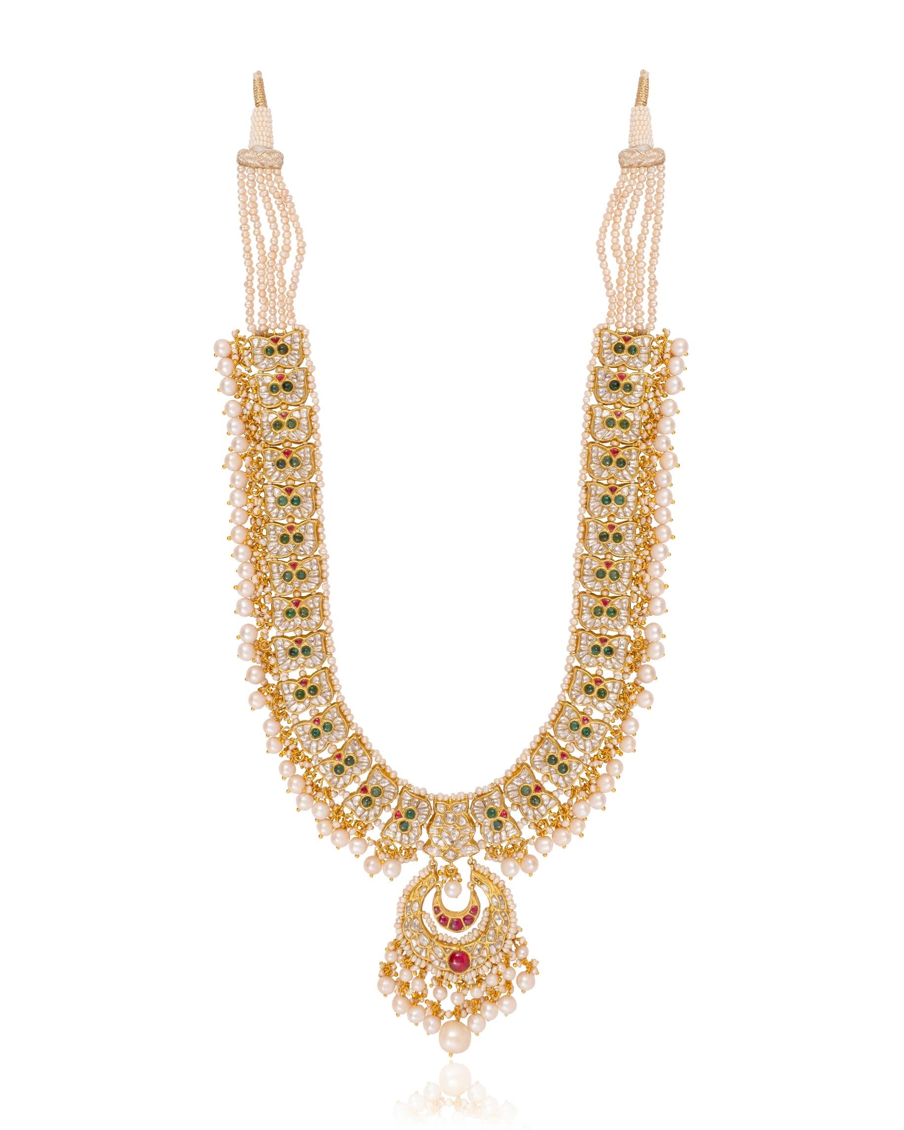 Sadiya Polki Long Necklace