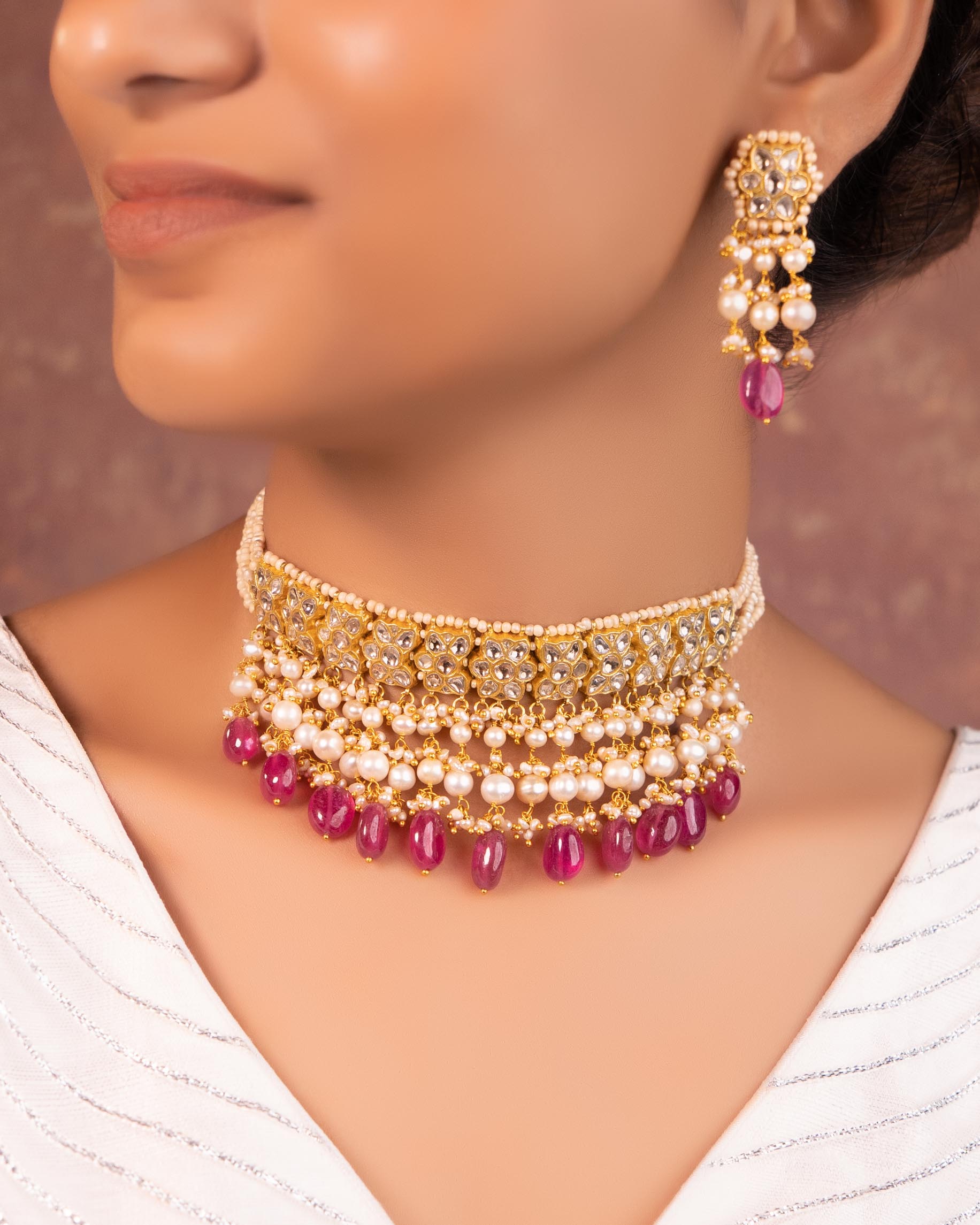 Earlene Polki Choker