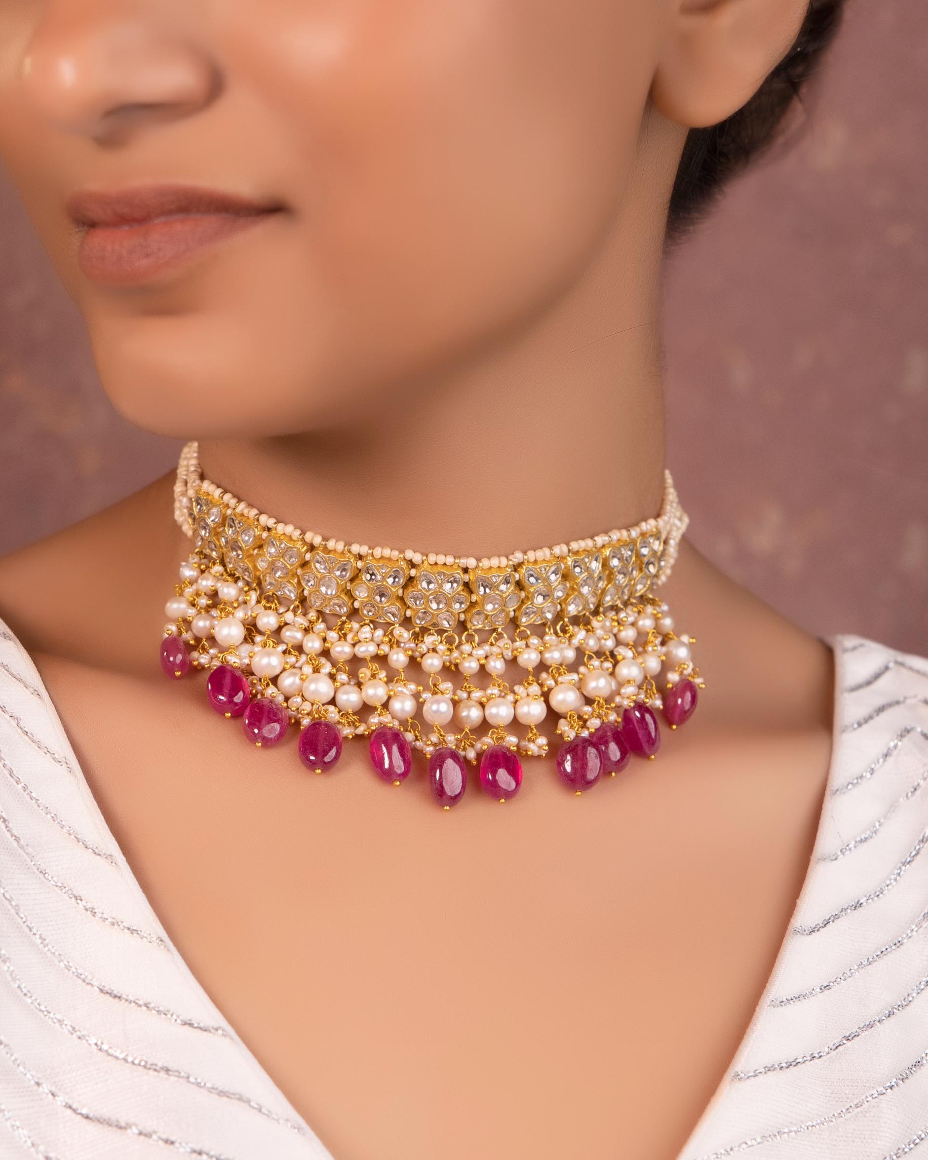 Earlene Polki Choker