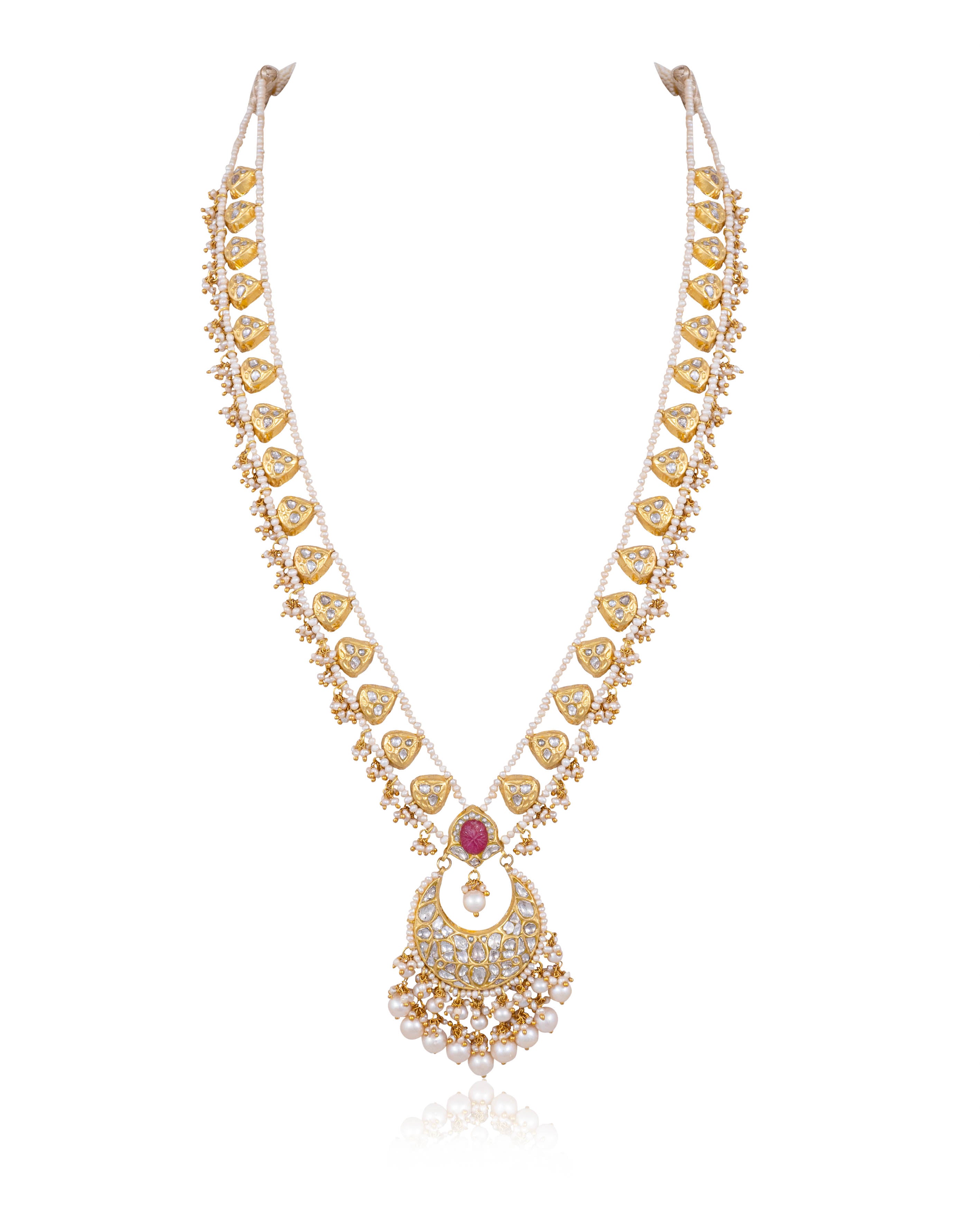 Rasika Polki Long Necklace