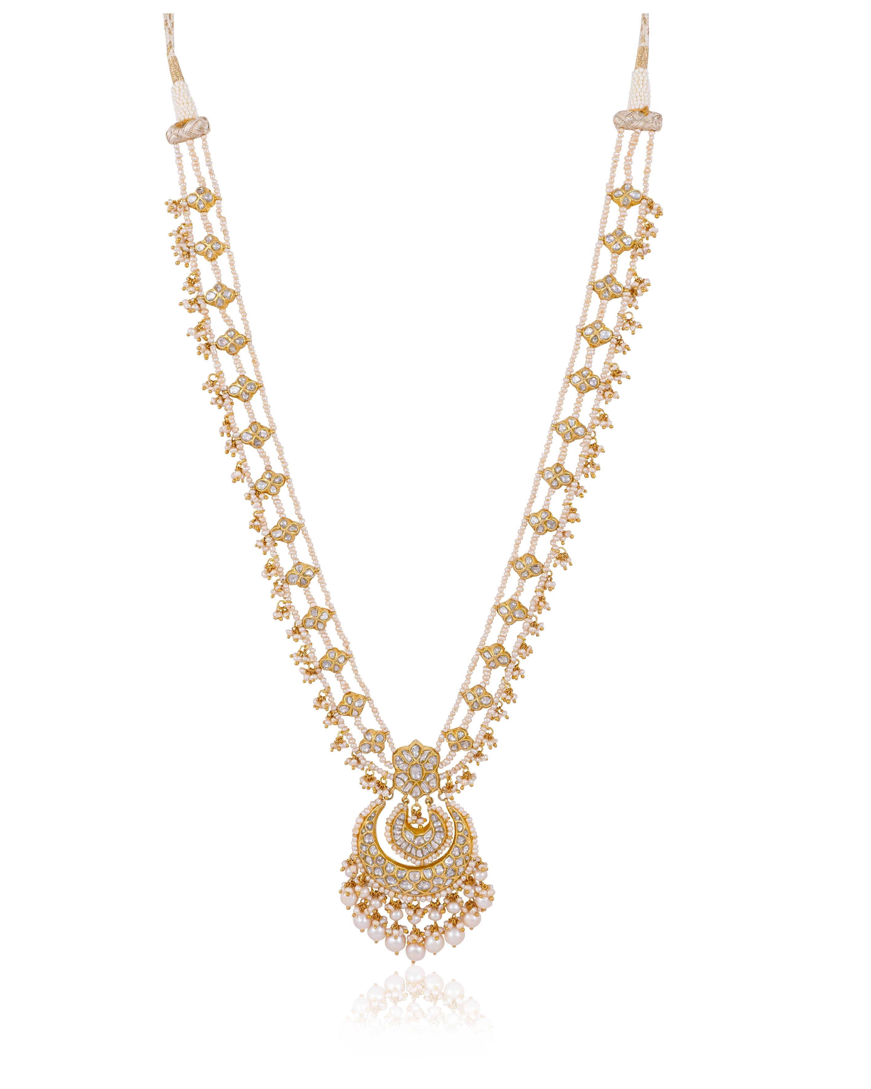 Alifiya Polki Long Necklace