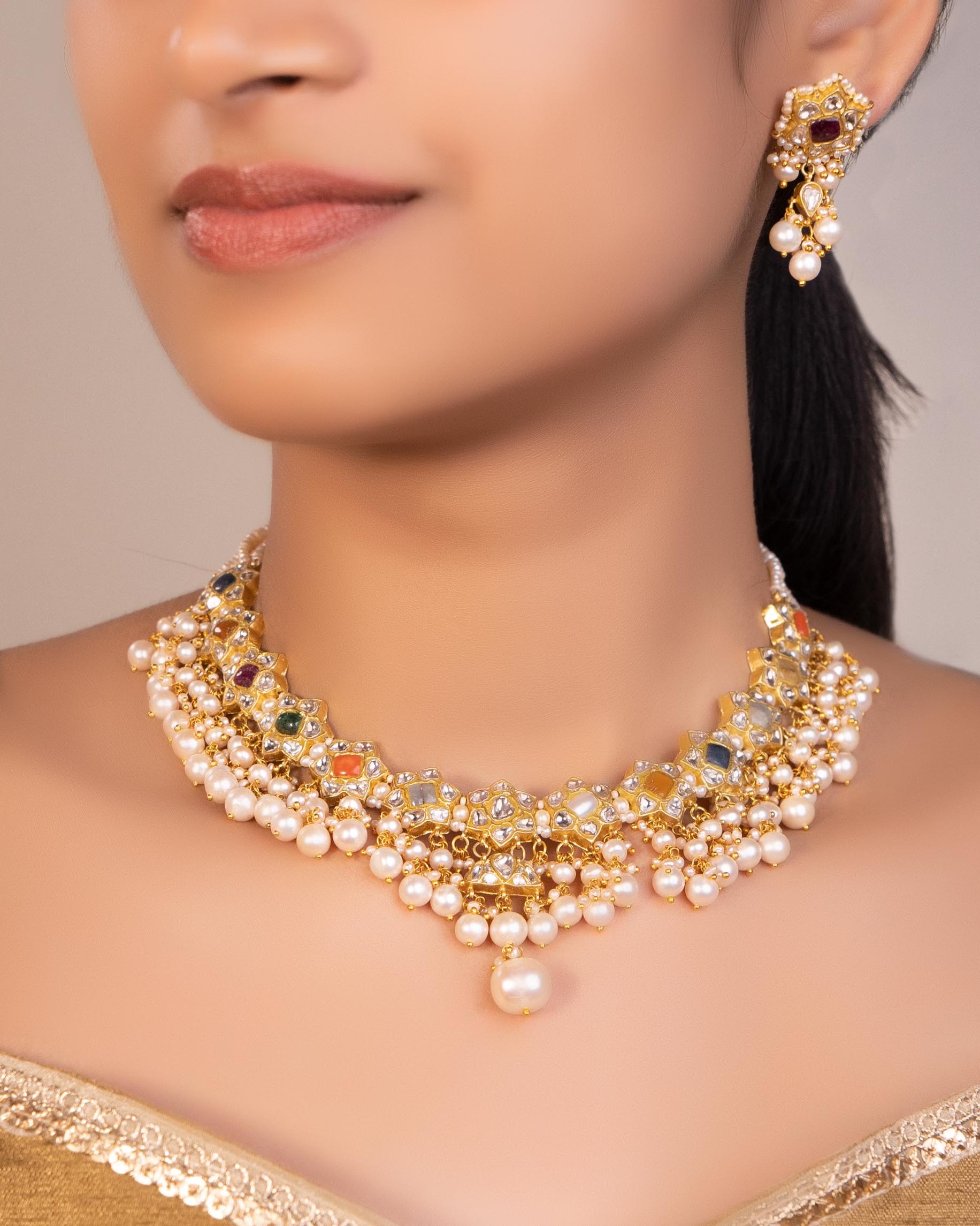 Trupti Polki Necklace - NO ORDERS