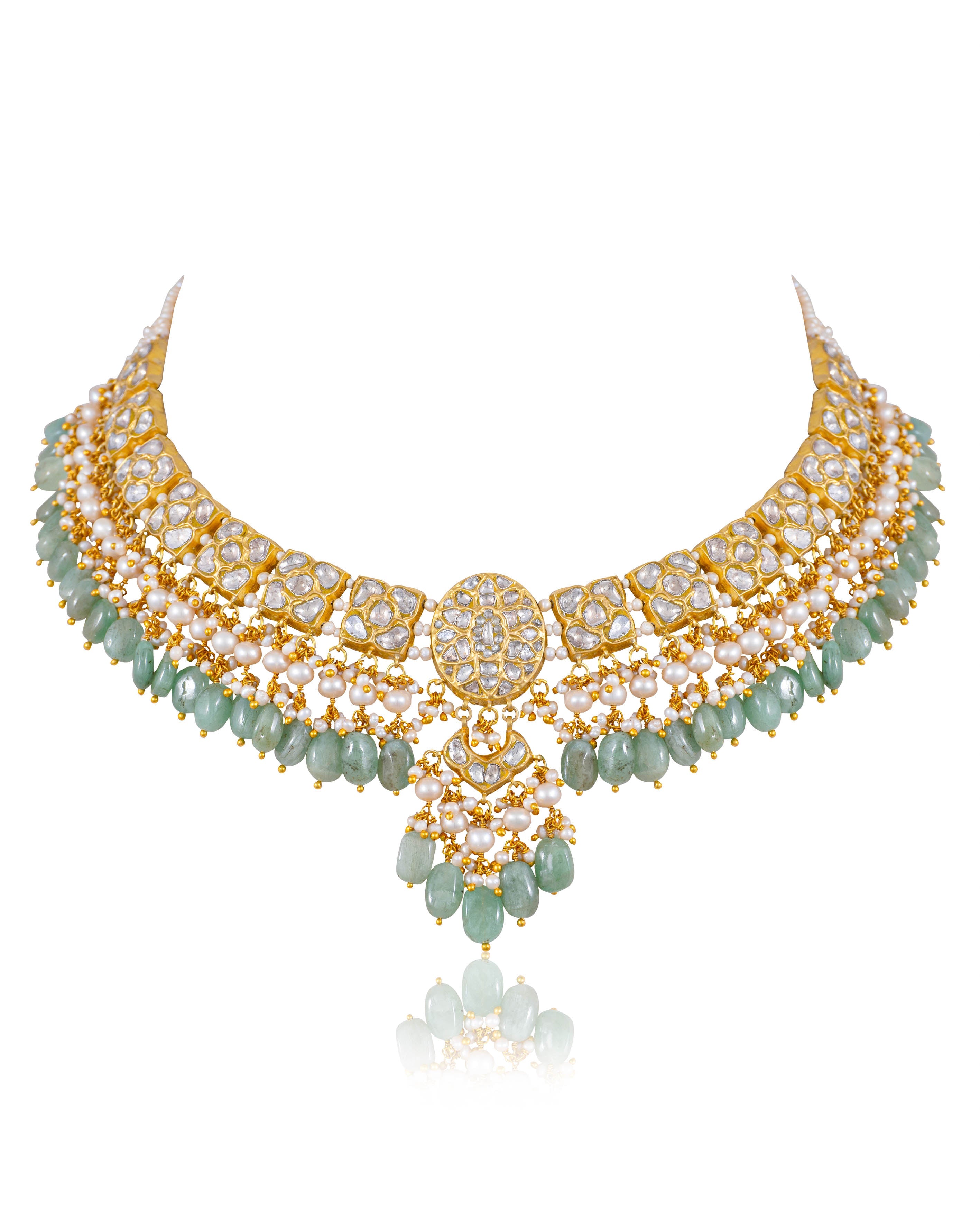 Fareeha Polki Necklace