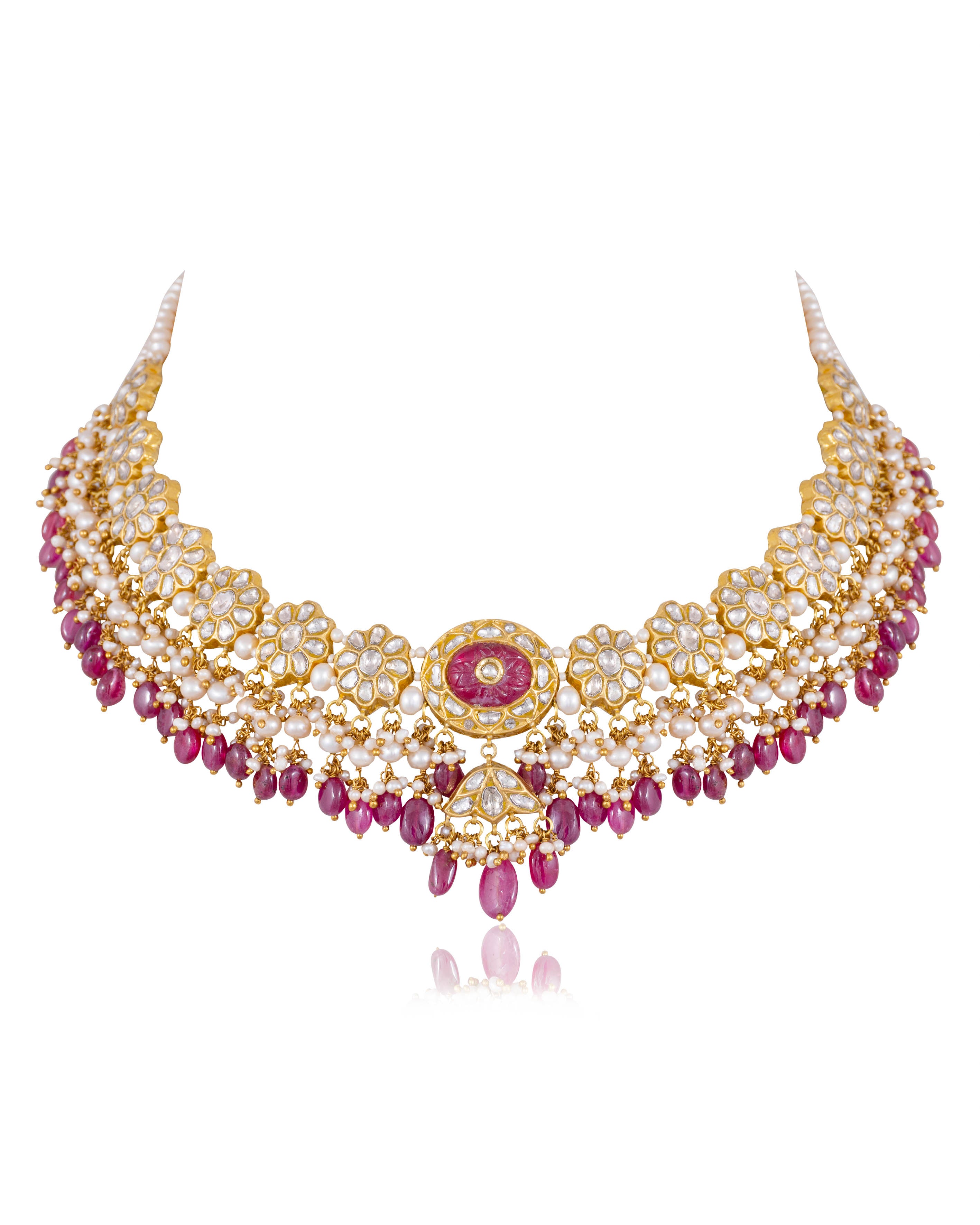 Bonnie Polki Necklace