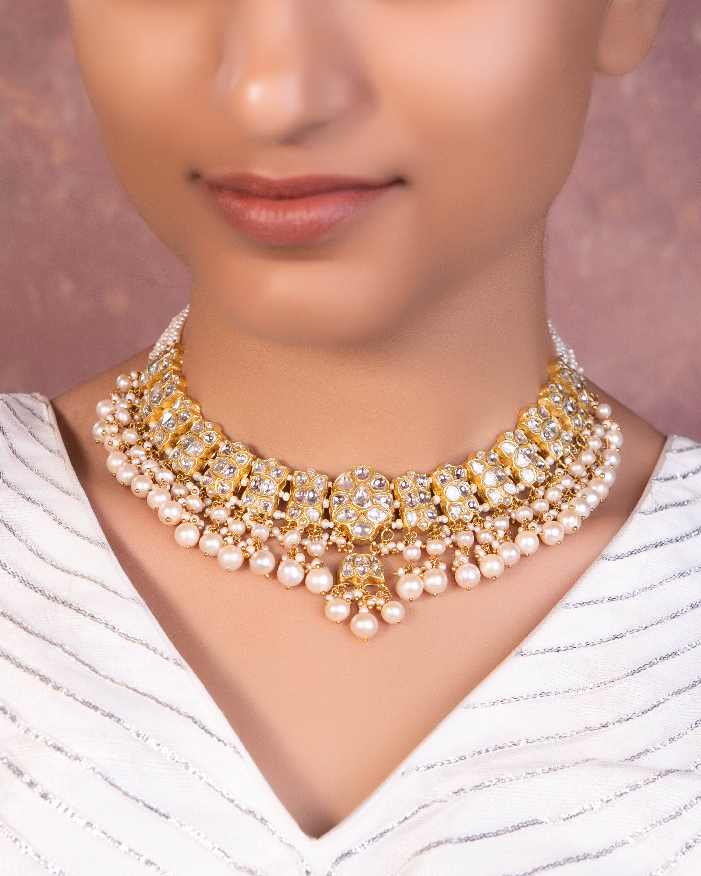 Tasmin Bridal Polki Set