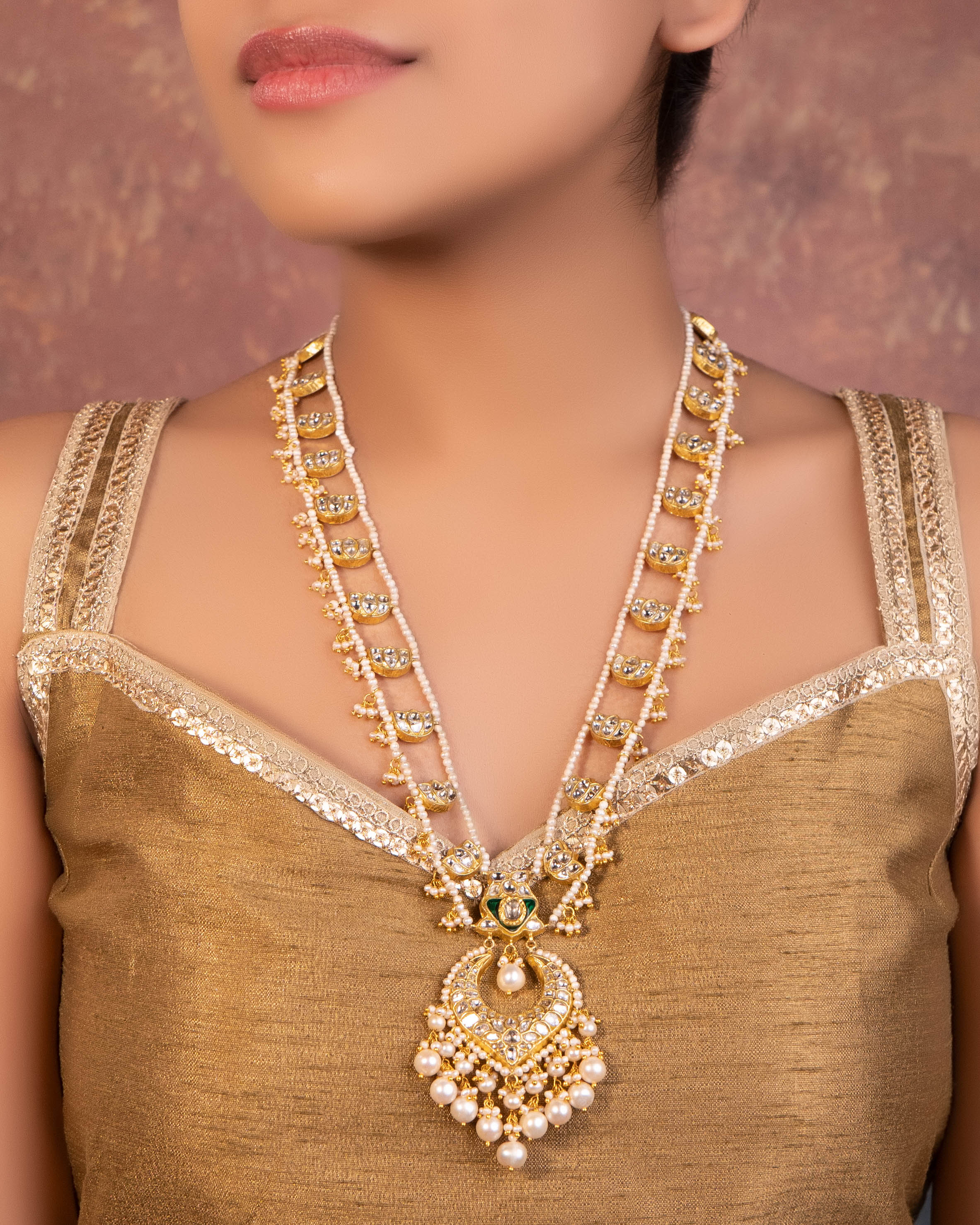 Ritvika Polki Necklace