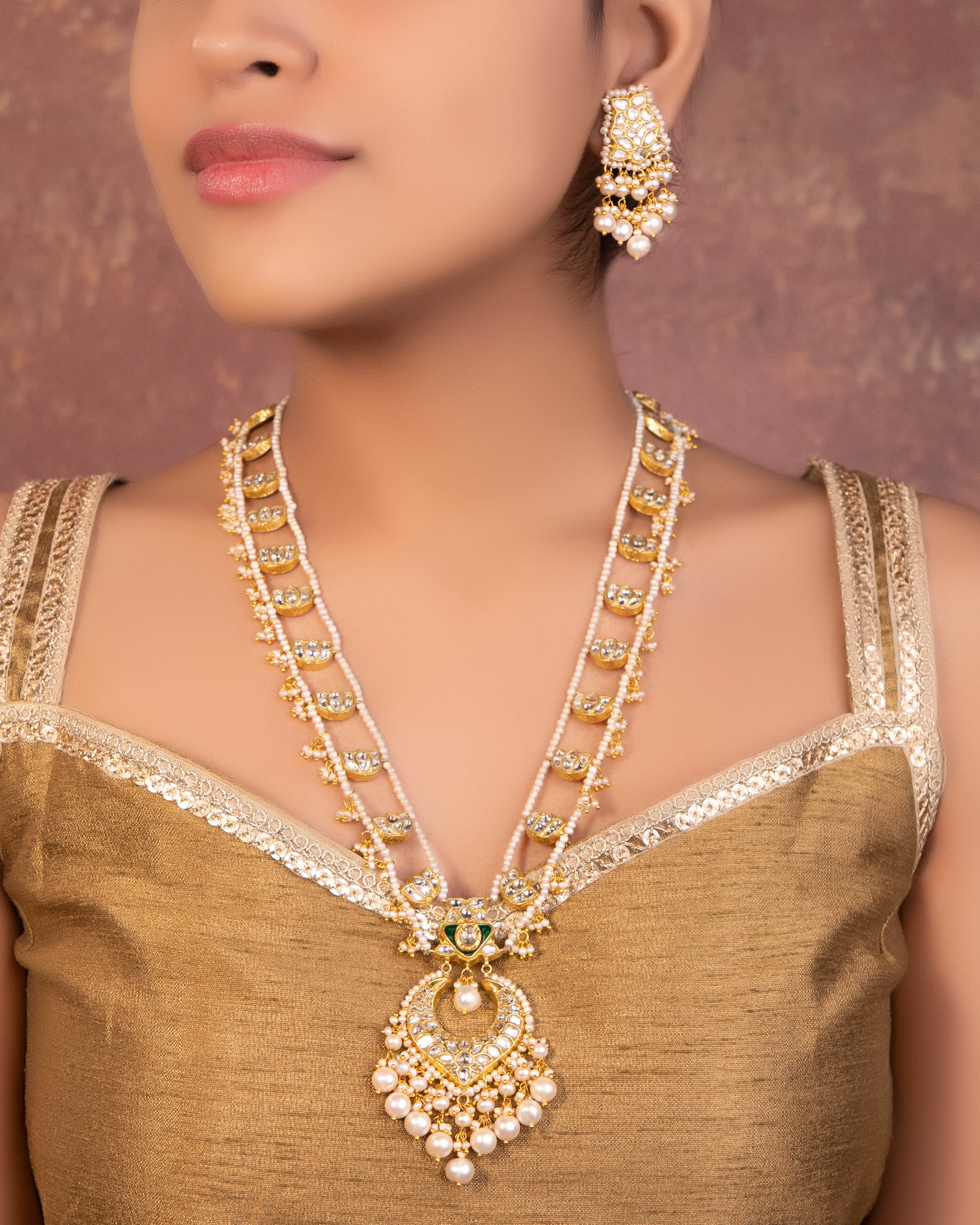 Ritvika Polki Necklace