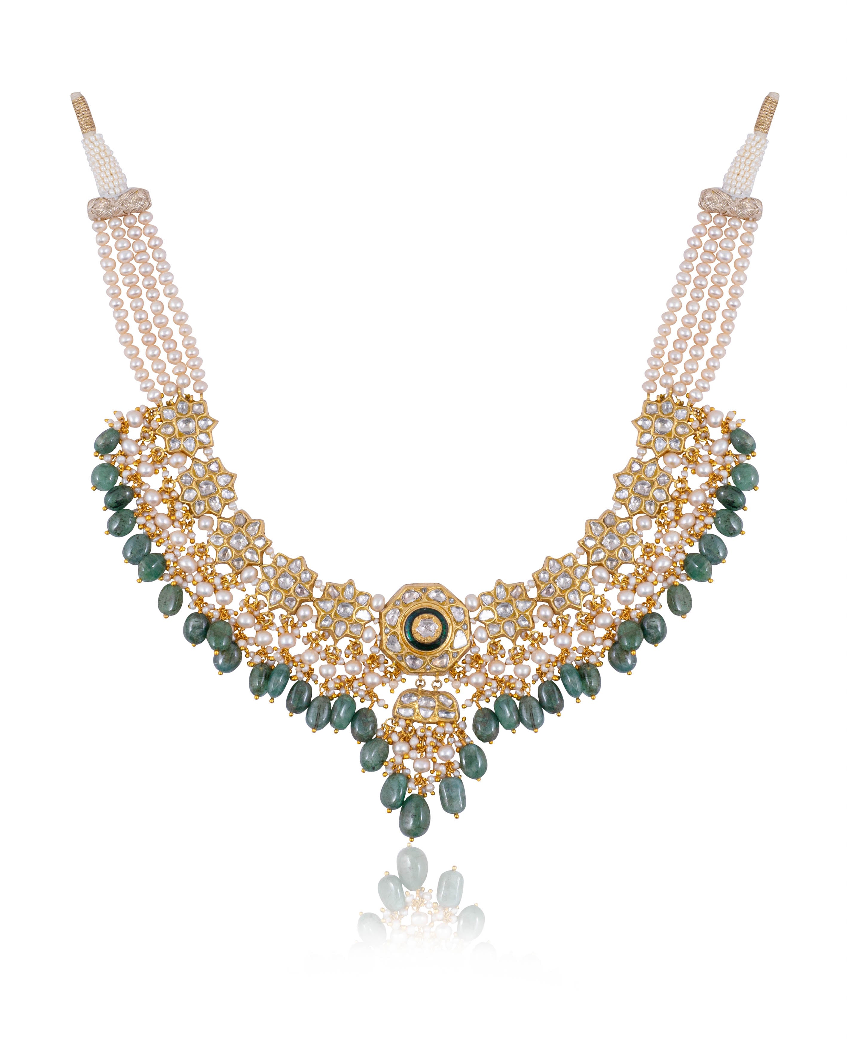 Yakira Polki Necklace