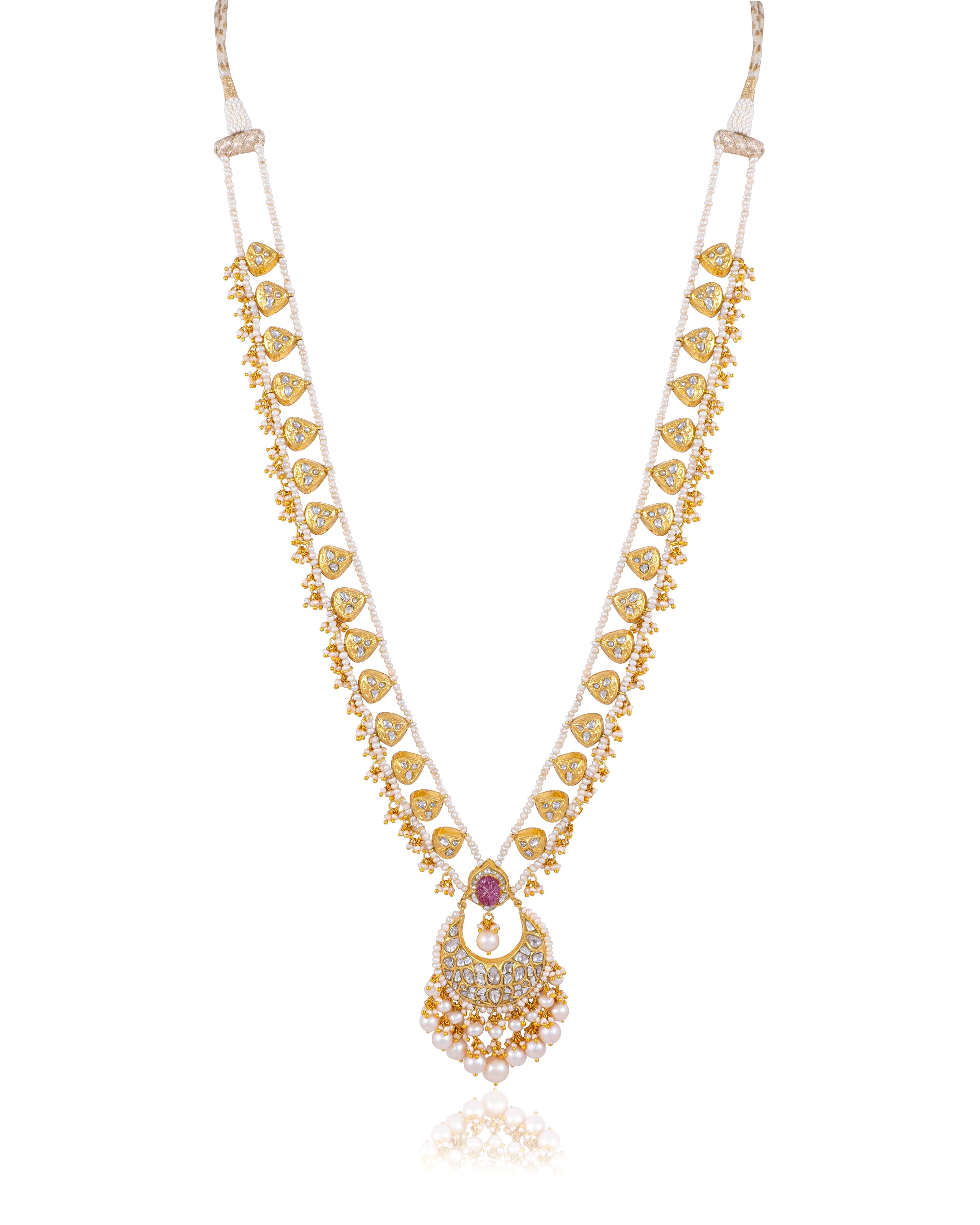 Vinaya Polki Long Necklace