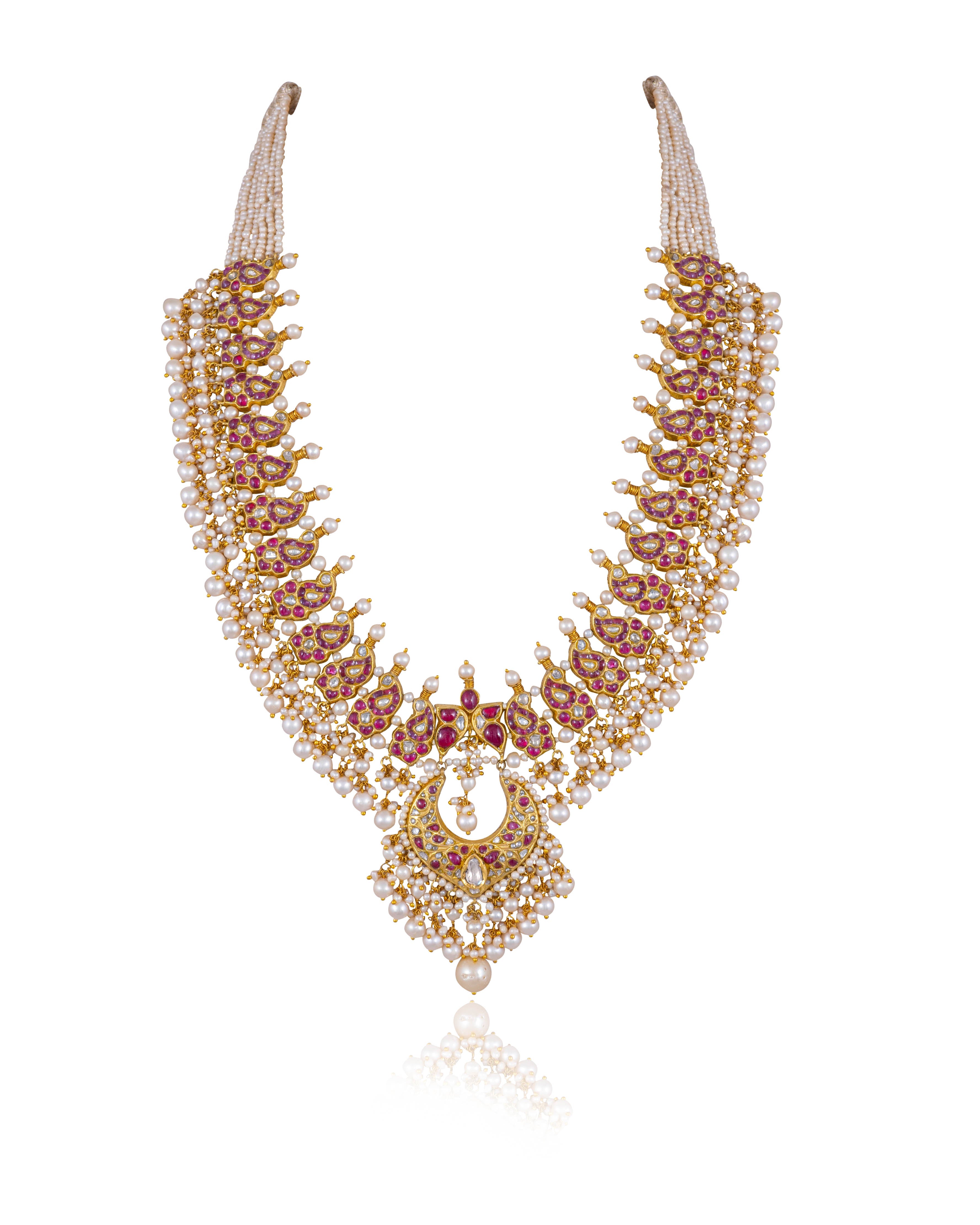 Rahat Polki Long Necklace