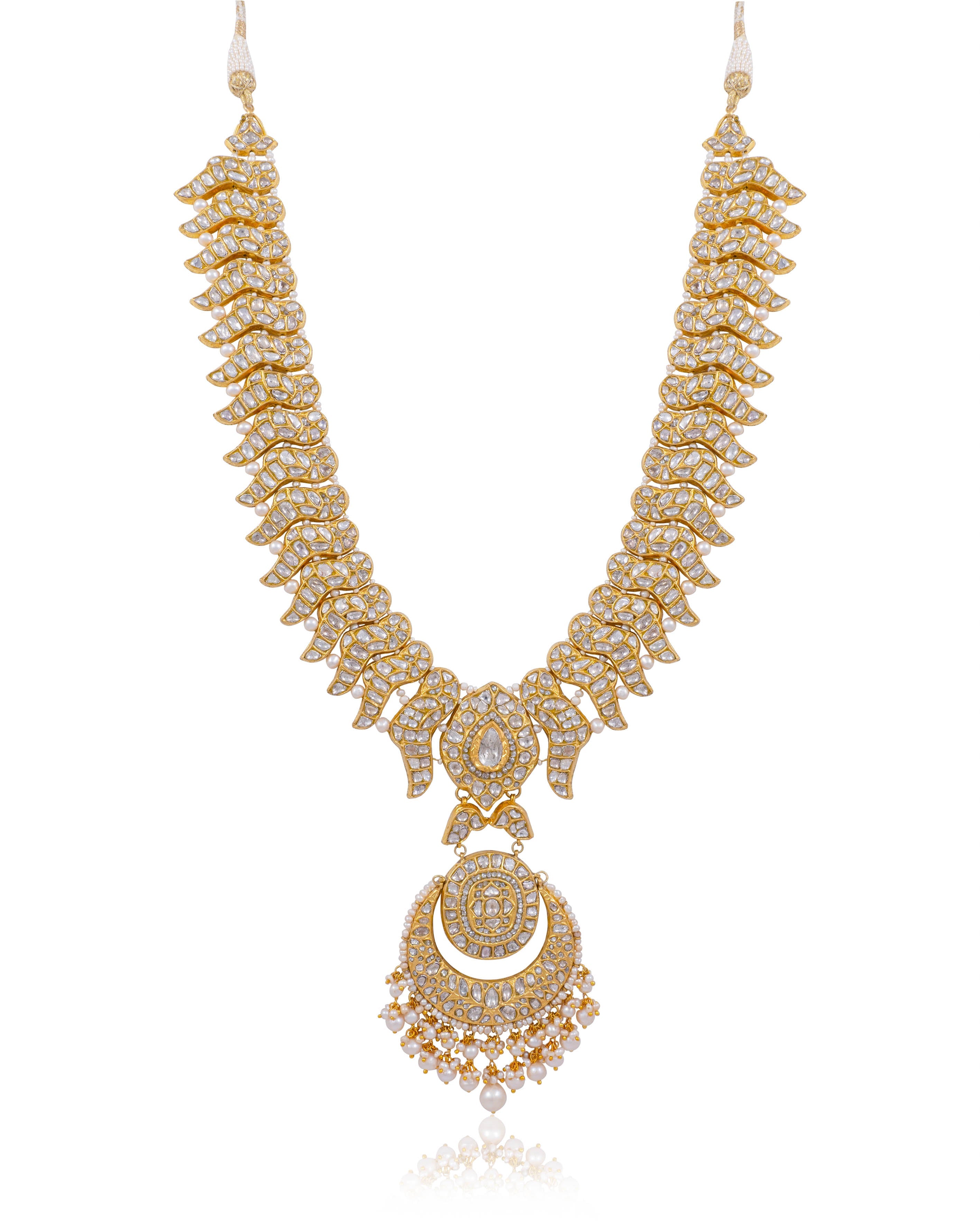 Sarojni Polki Long Necklace