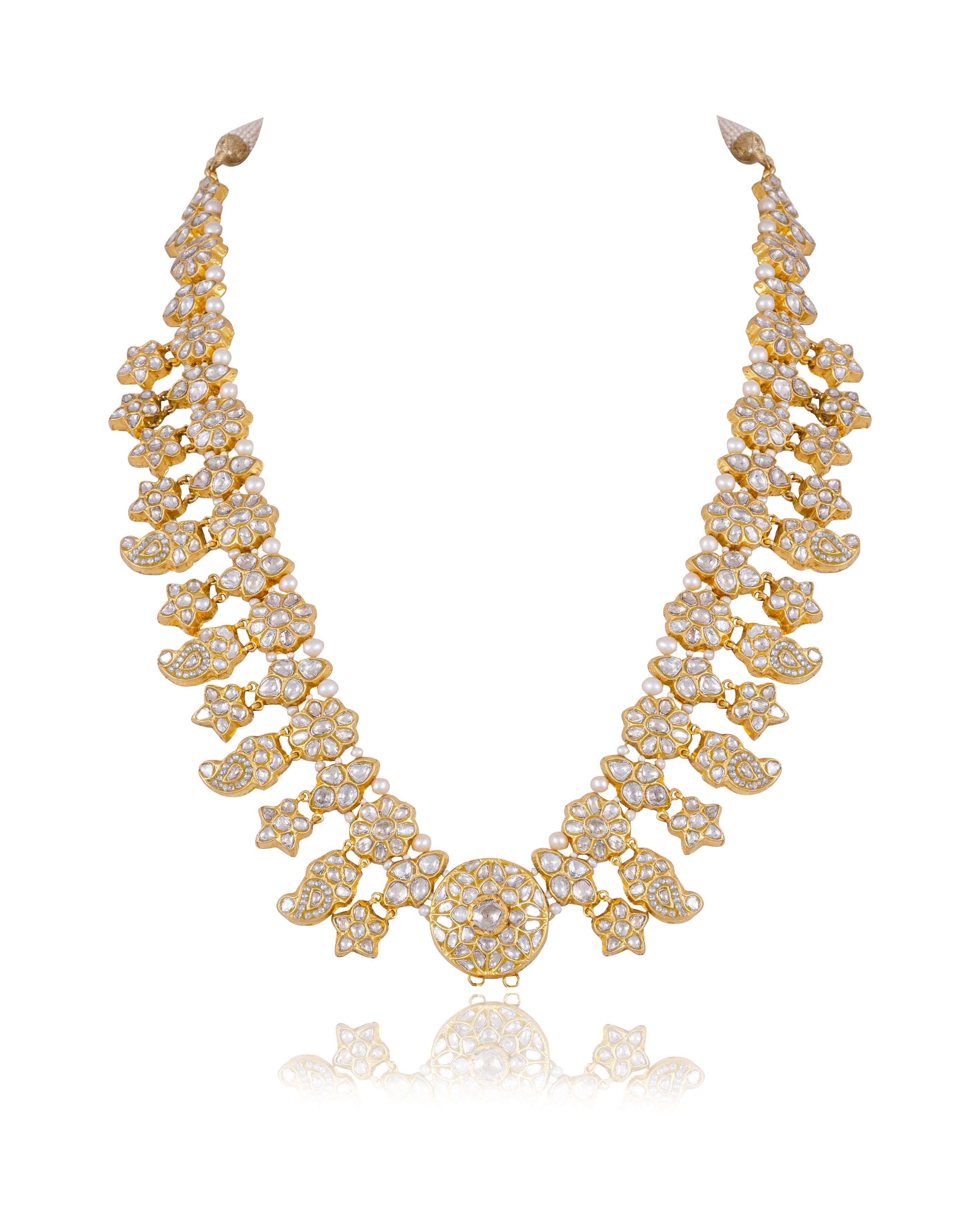 Riva Polki Long Necklace