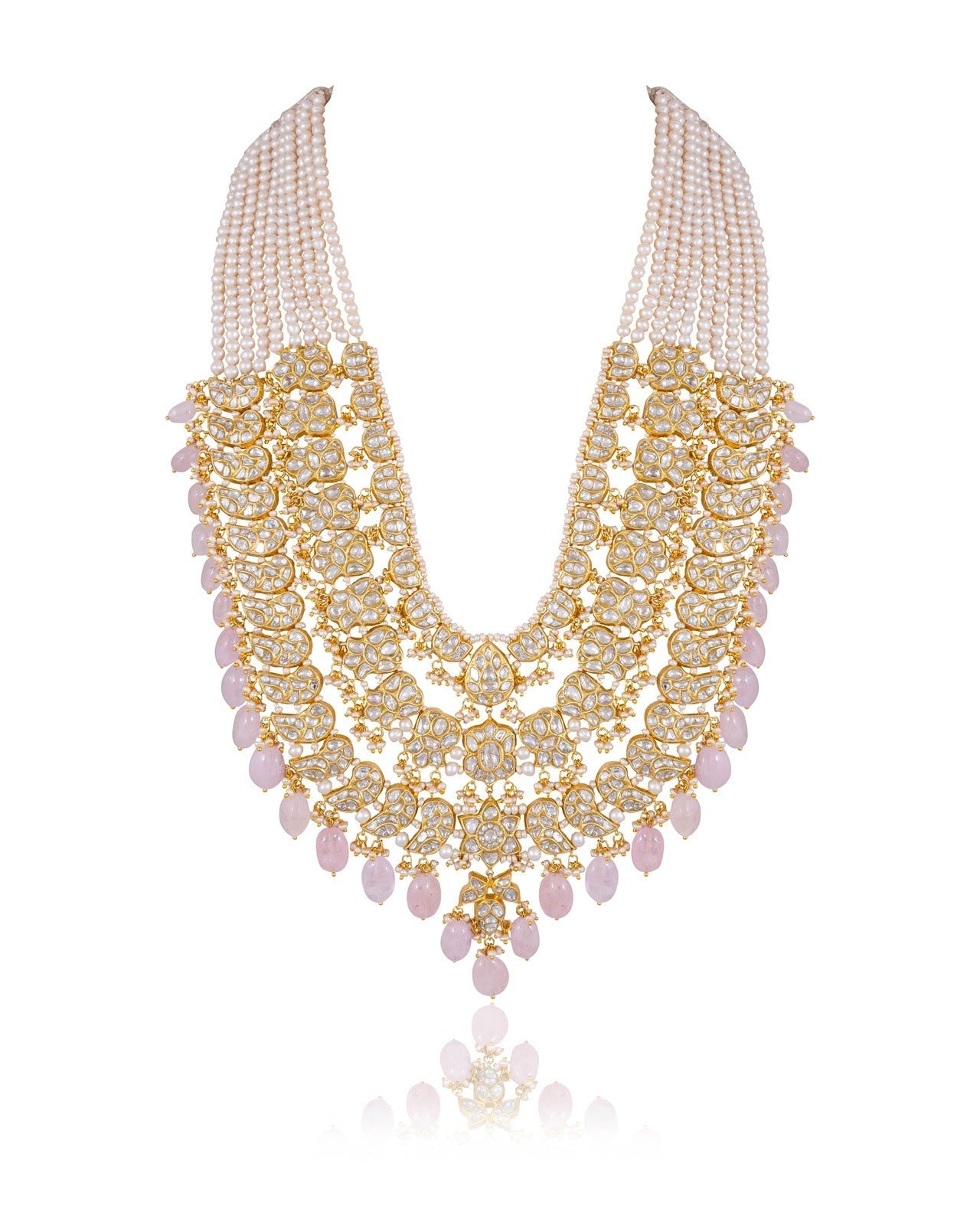 Riva Polki Long Necklace