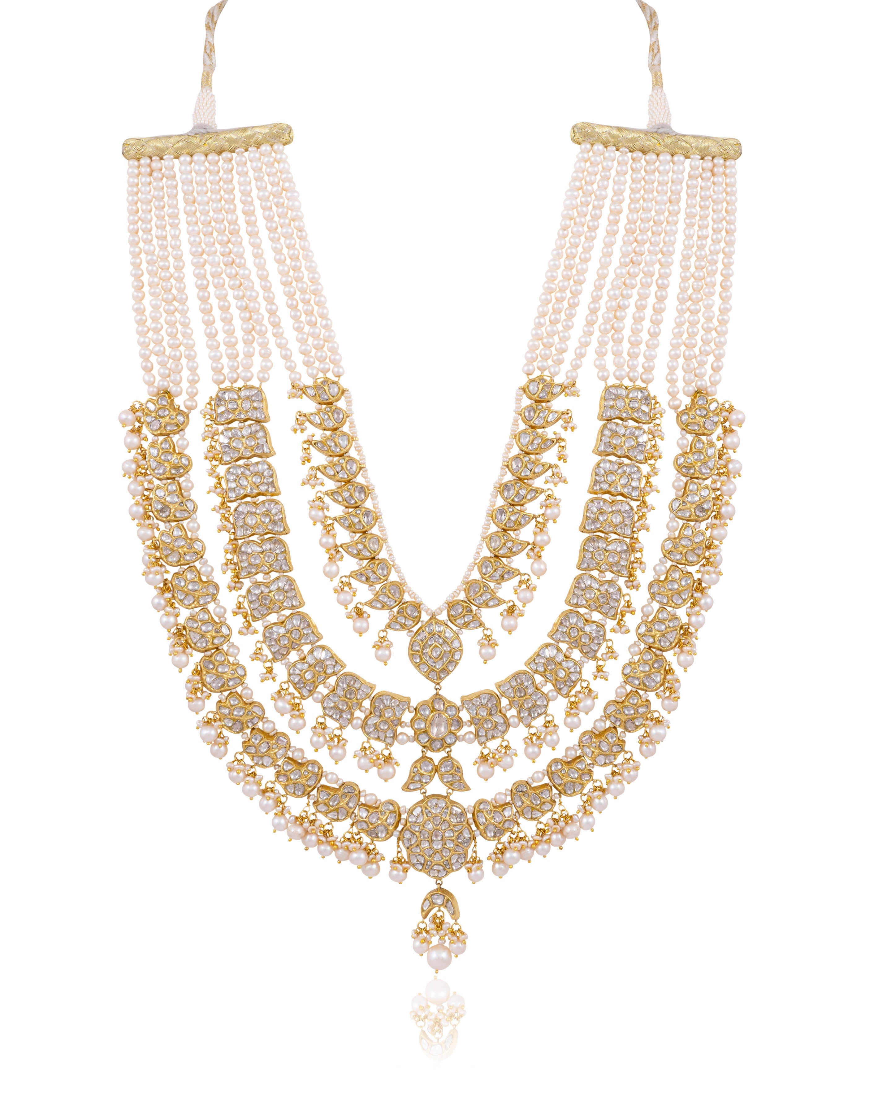 Naisha Polki Long Necklace - NO ORDERS