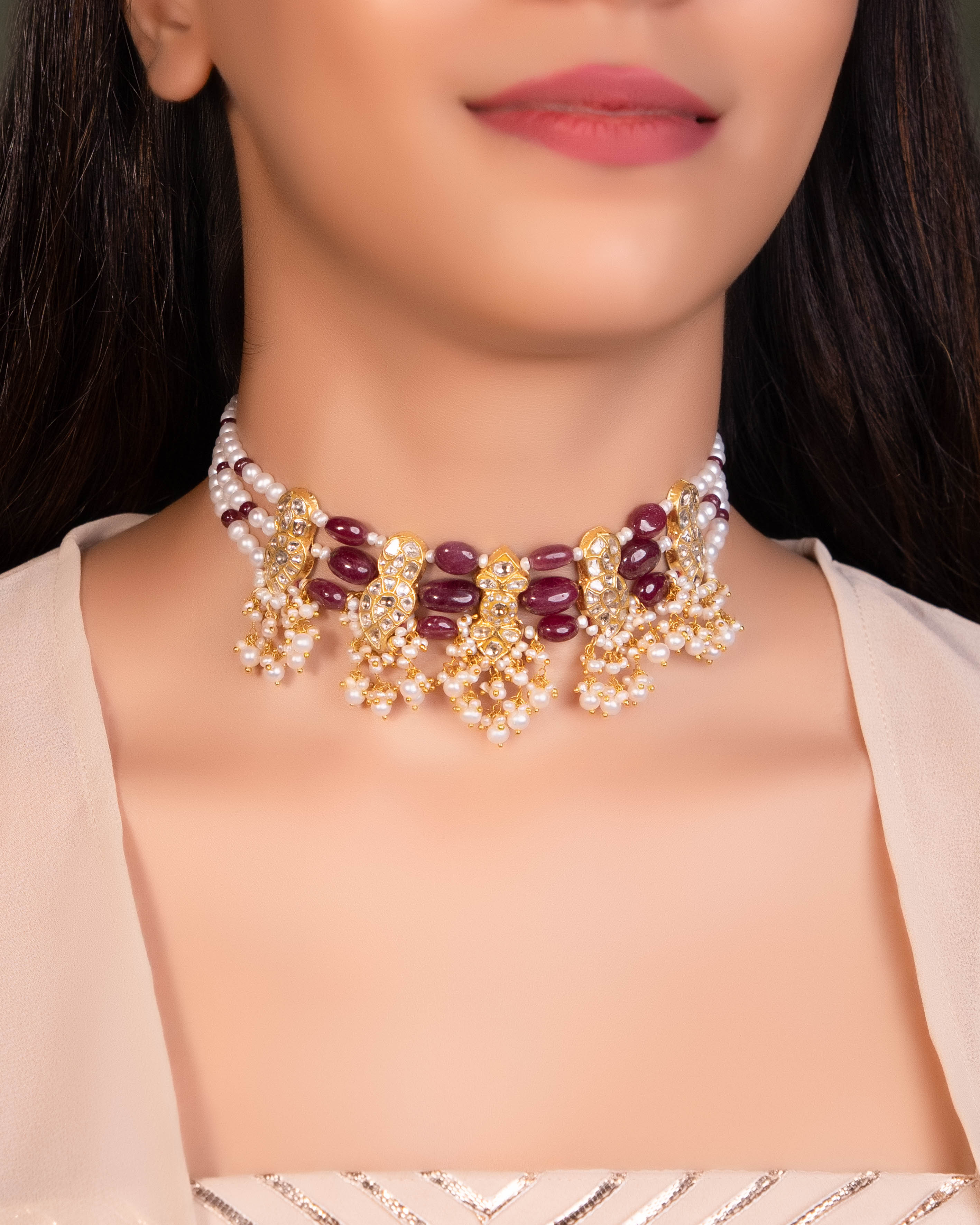 Riddhi Polki Choker - NO ORDERS
