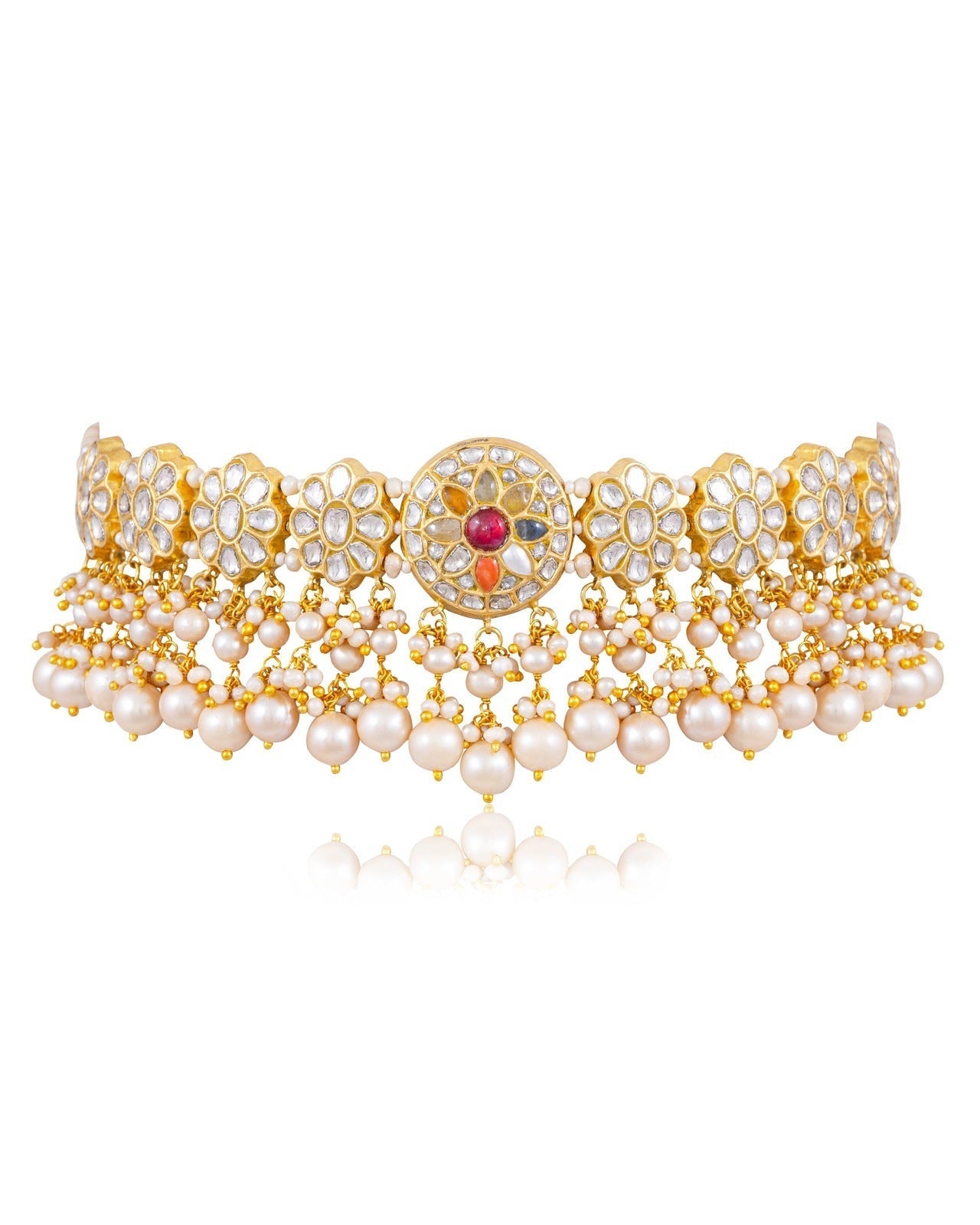 Brishta Polki Choker