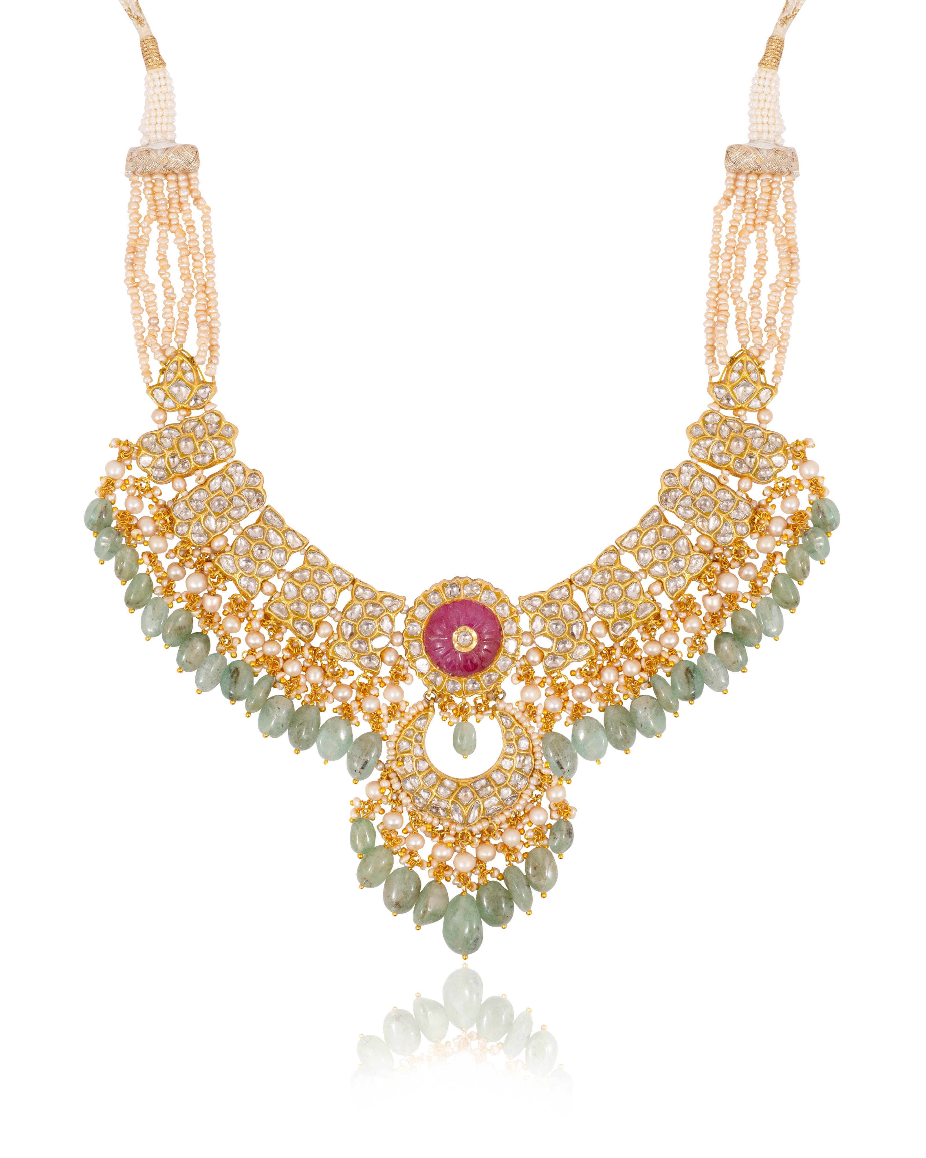 Jyoti Choker And Amishi Chandbalis Polki Set