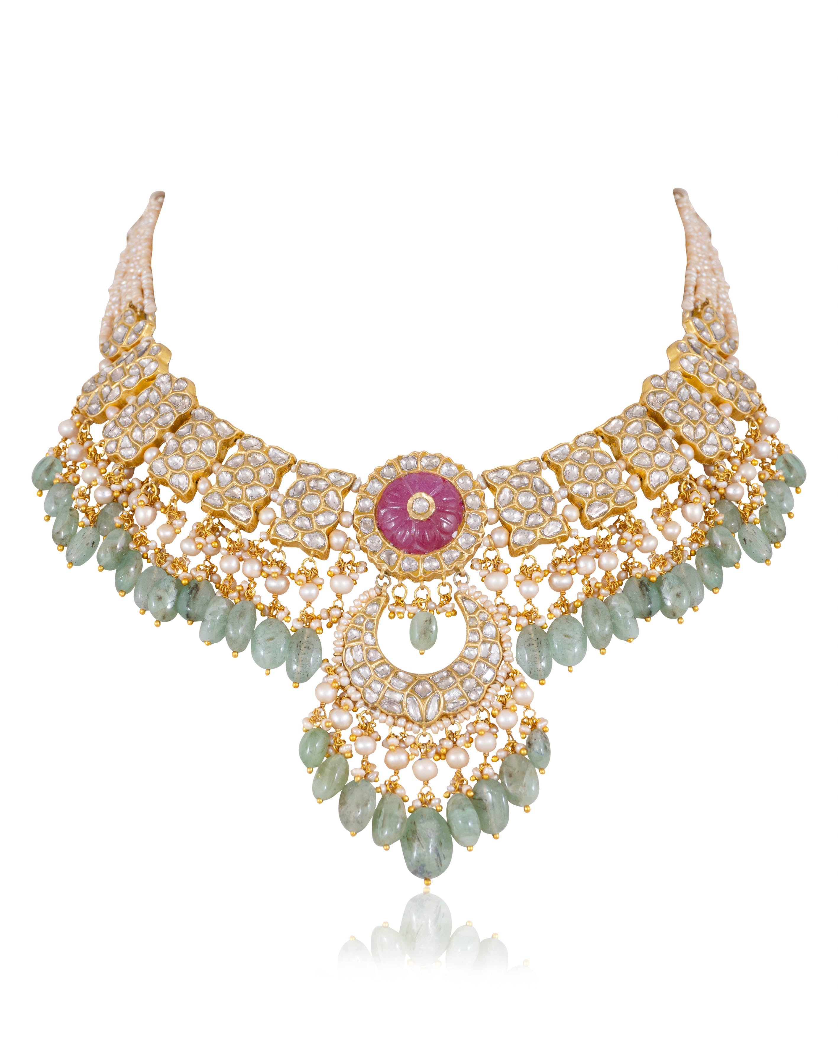 Jyoti Choker And Amishi Chandbalis Polki Set