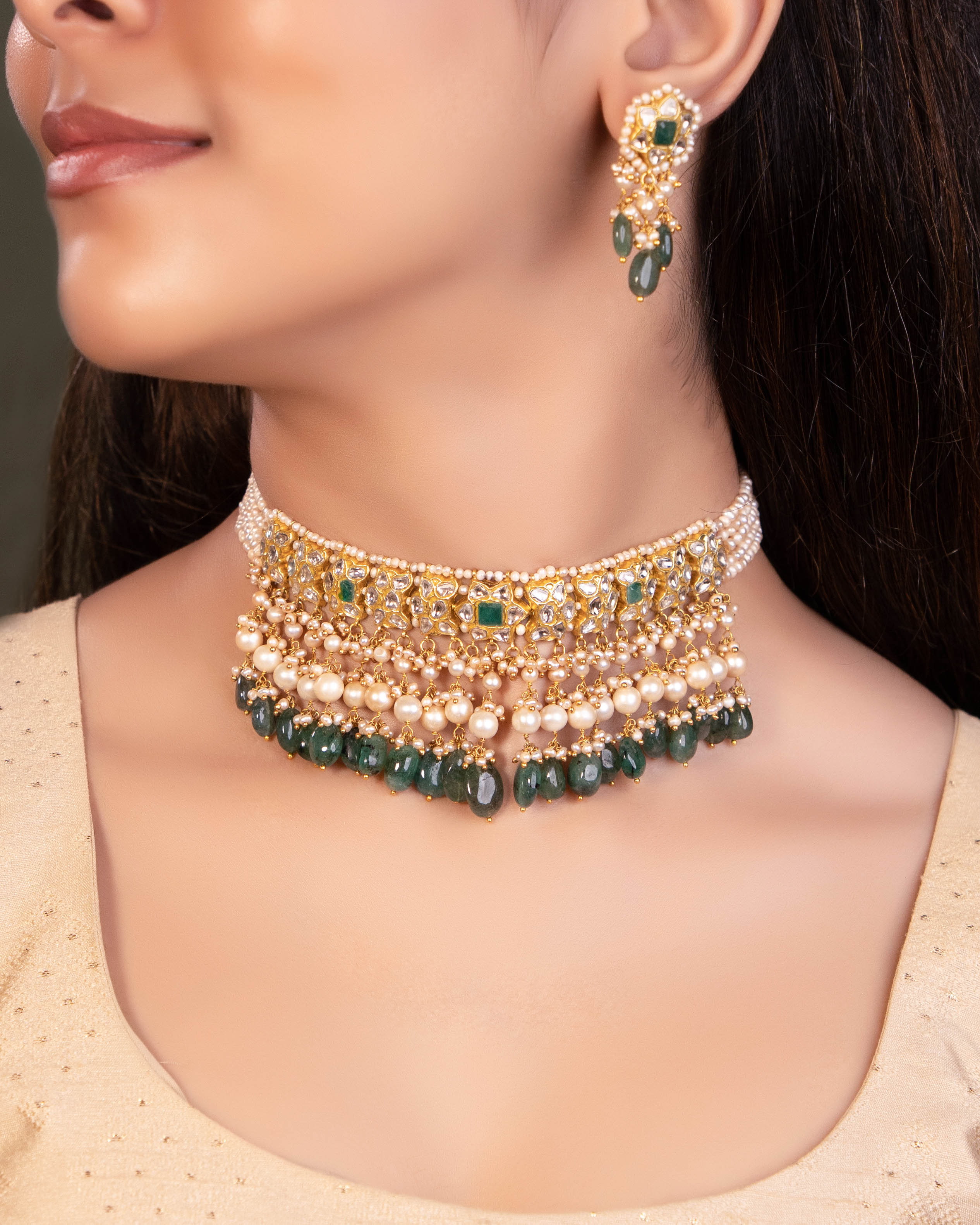 Details Might Change - Faalguni Polki Choker