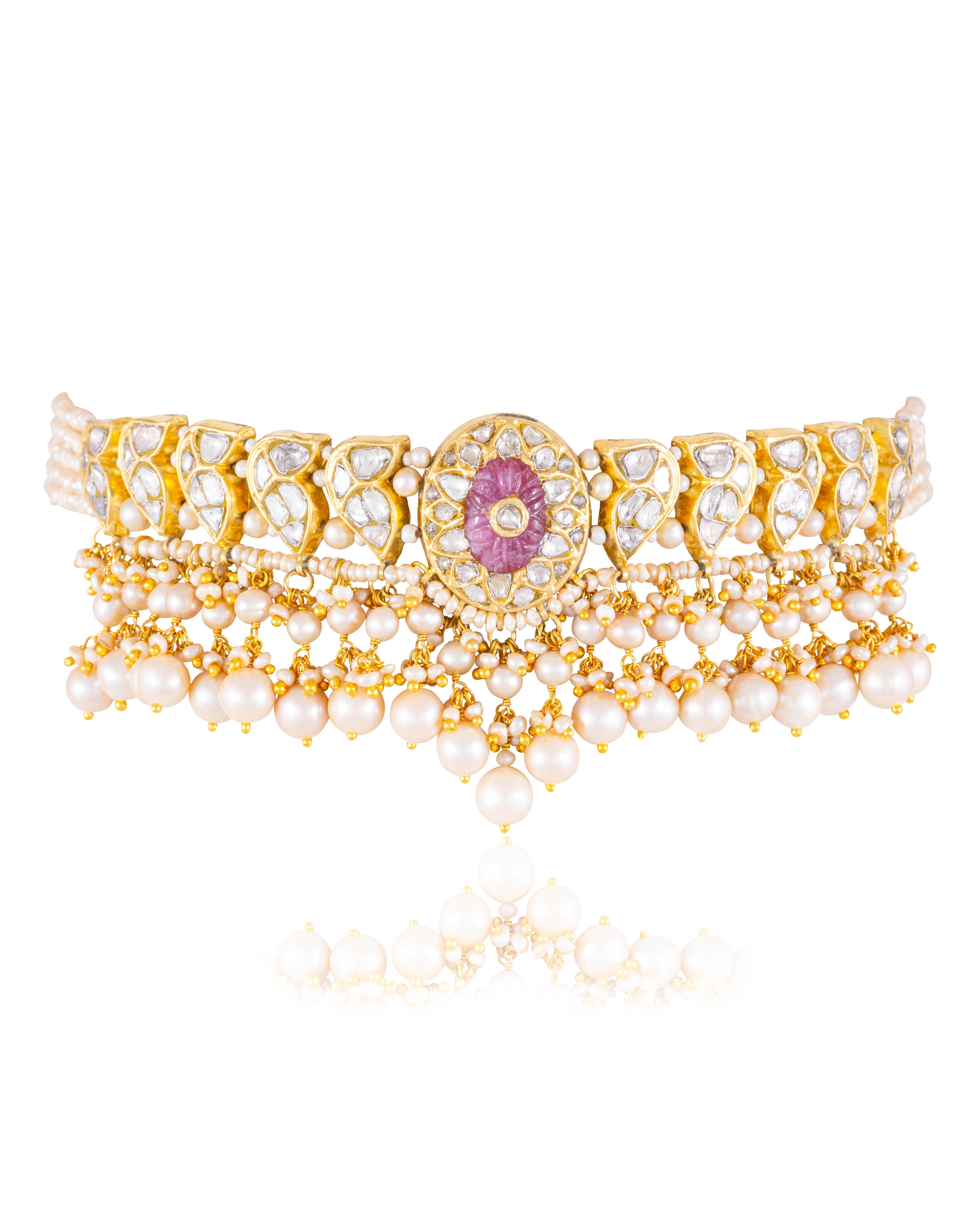 Dhanisha Polki Choker
