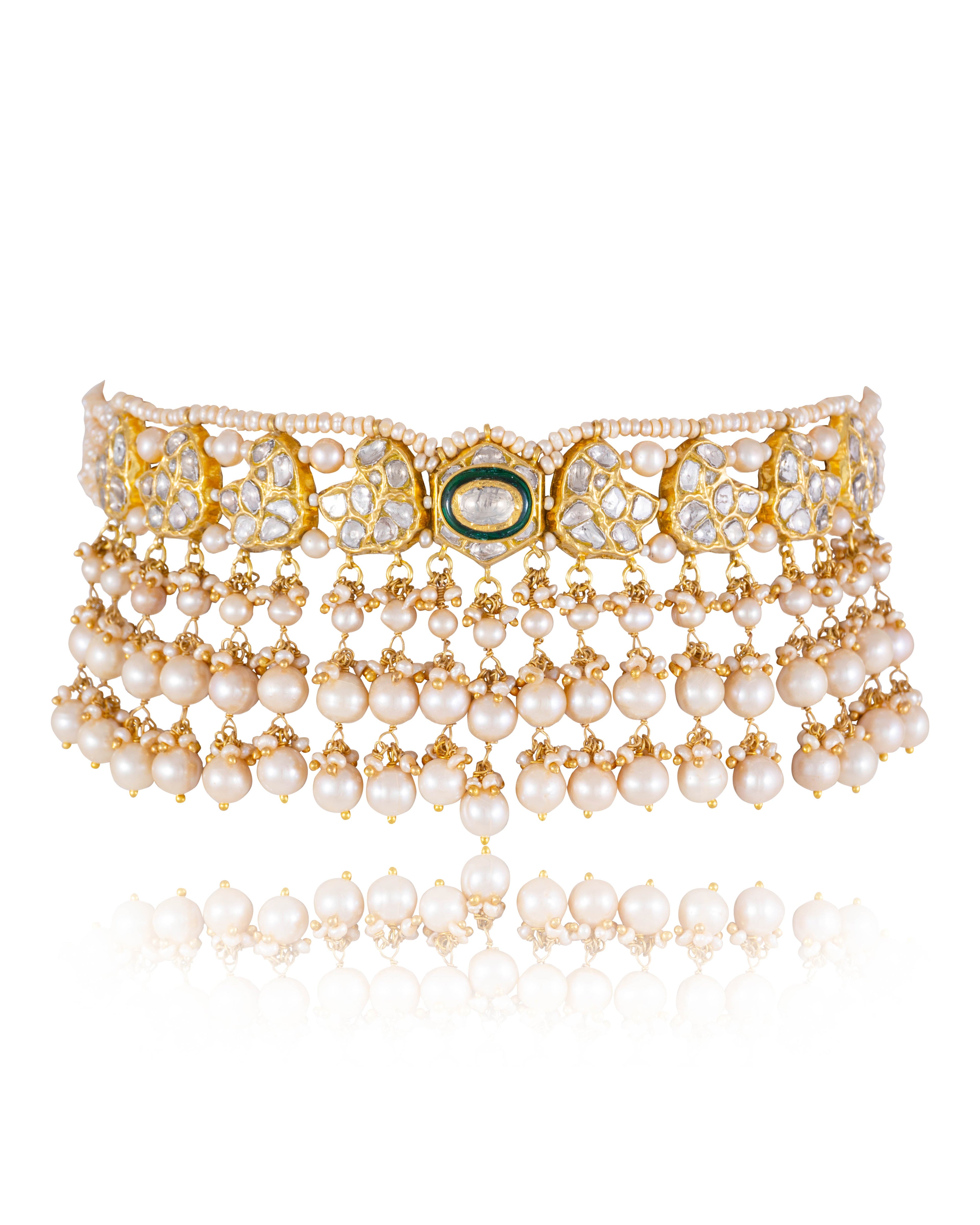 Diya Polki Choker