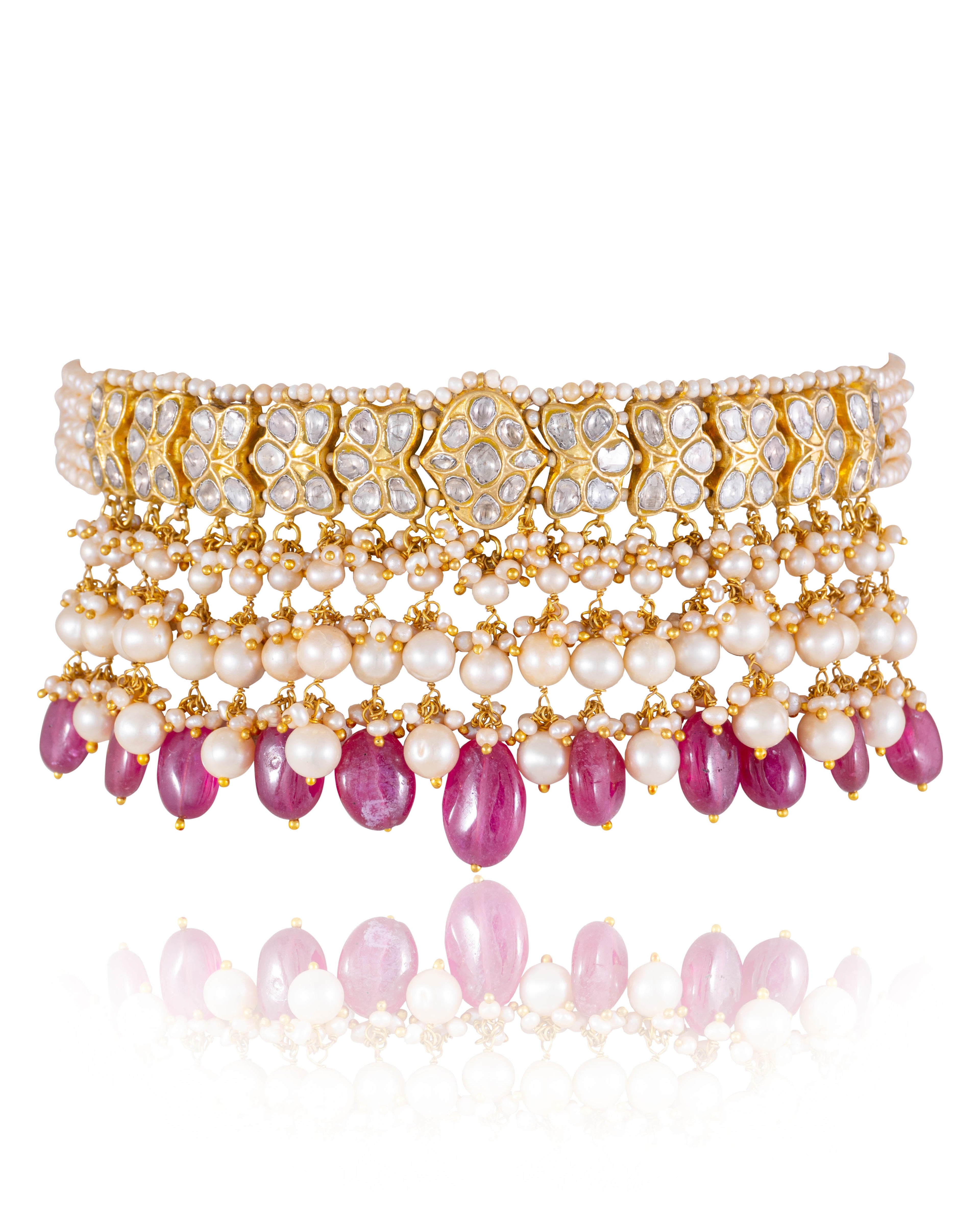 Kinjal Polki Choker