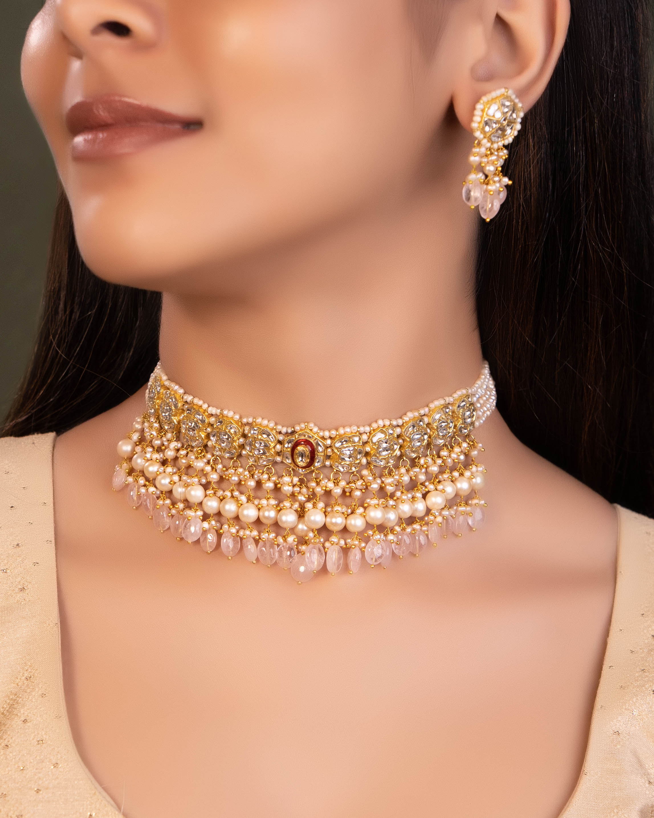 Brushra Polki Choker