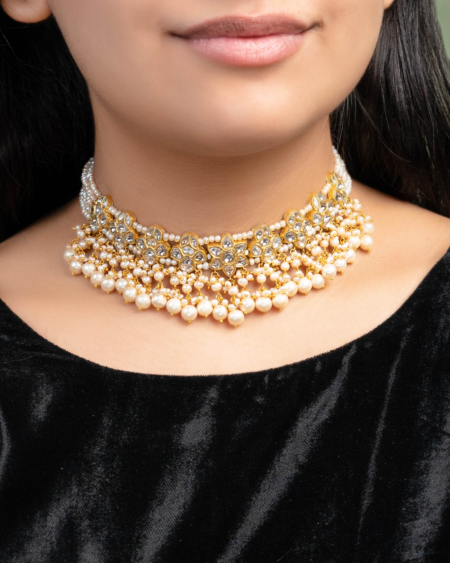 Tapsee Polki Choker