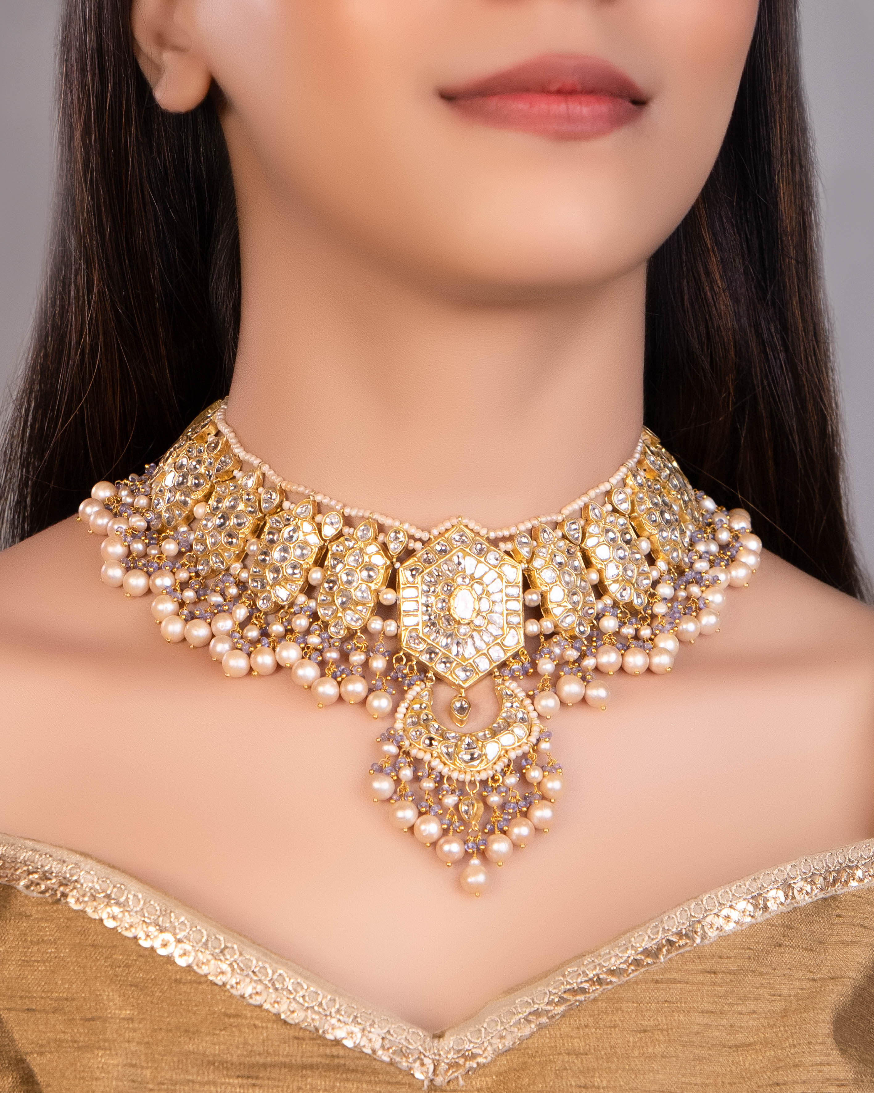 Alia Bhat Wedding Necklace in Rocky aur Rani ki Prem Kahani