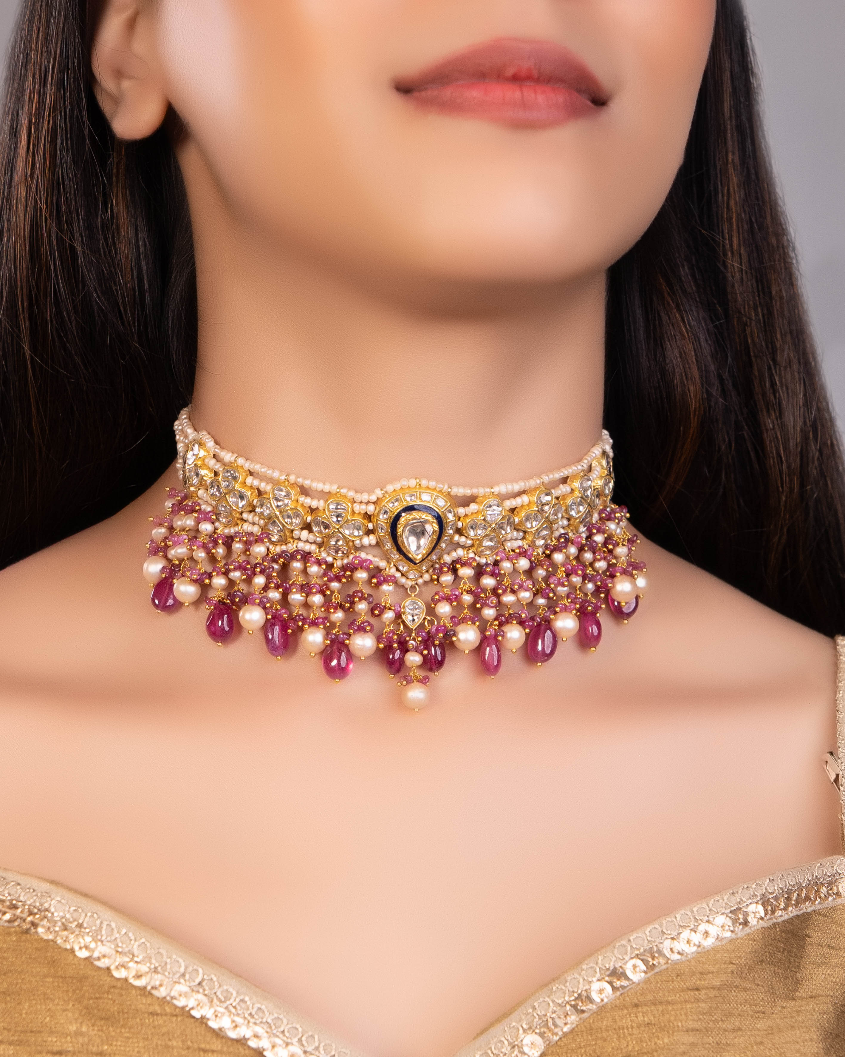 Usha Polki Choker