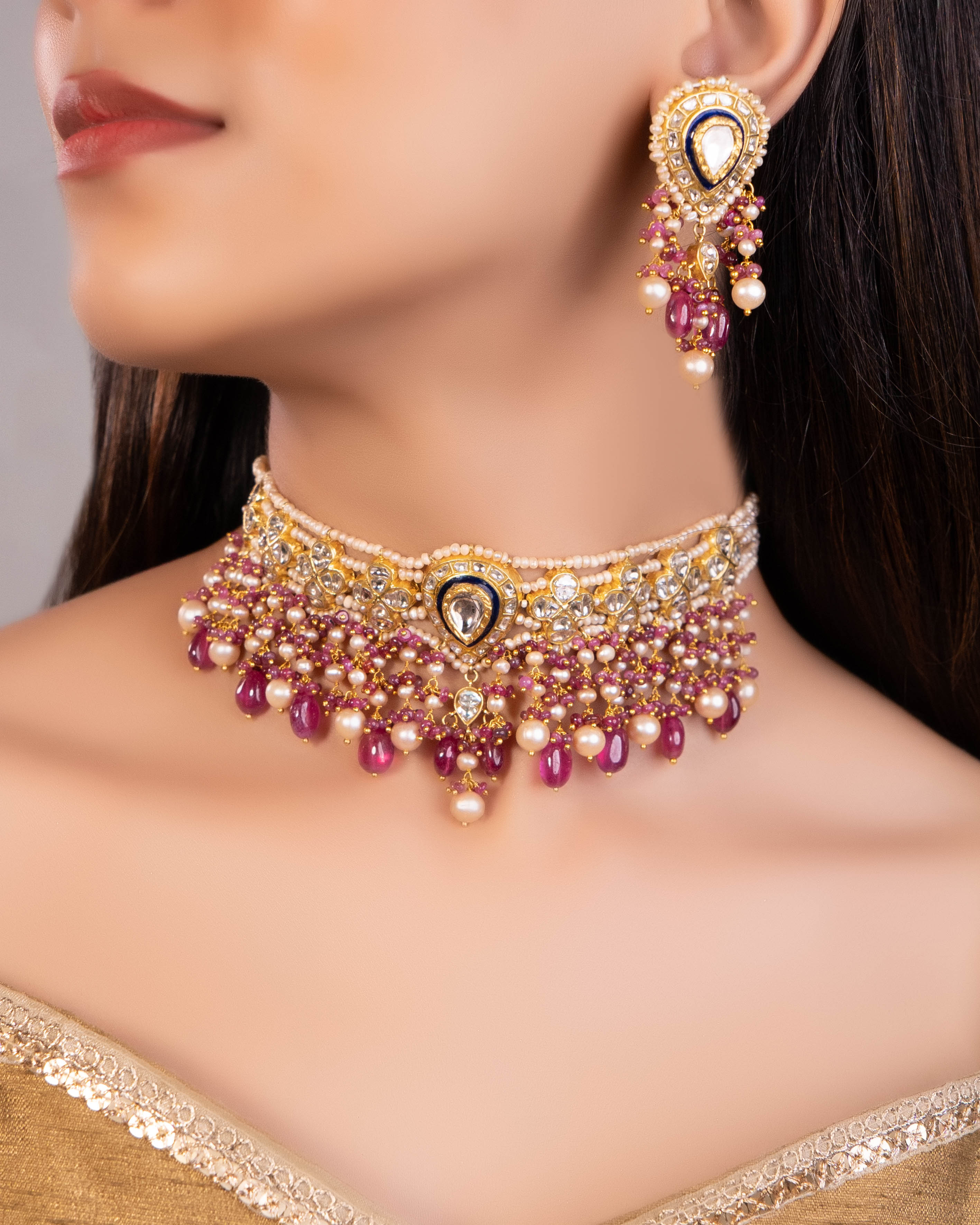 Usha Polki Choker