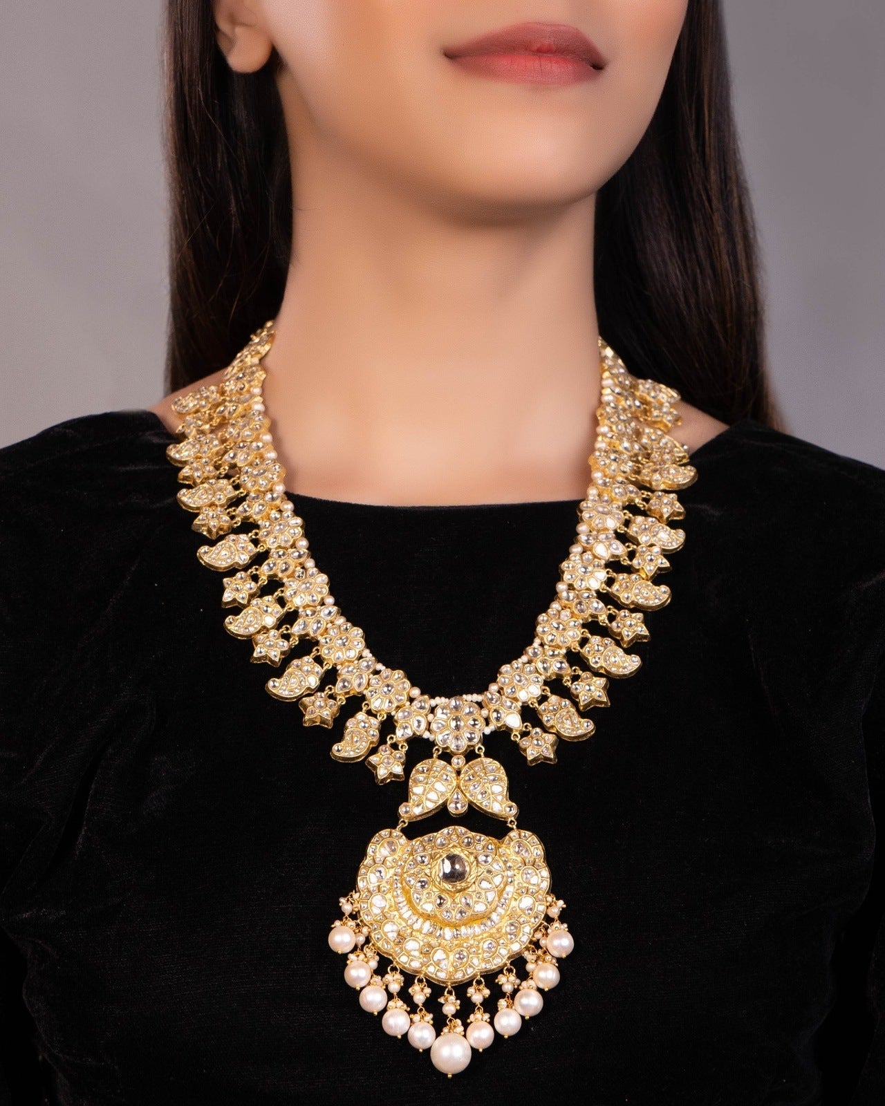 Yukkti Polki Long Necklace