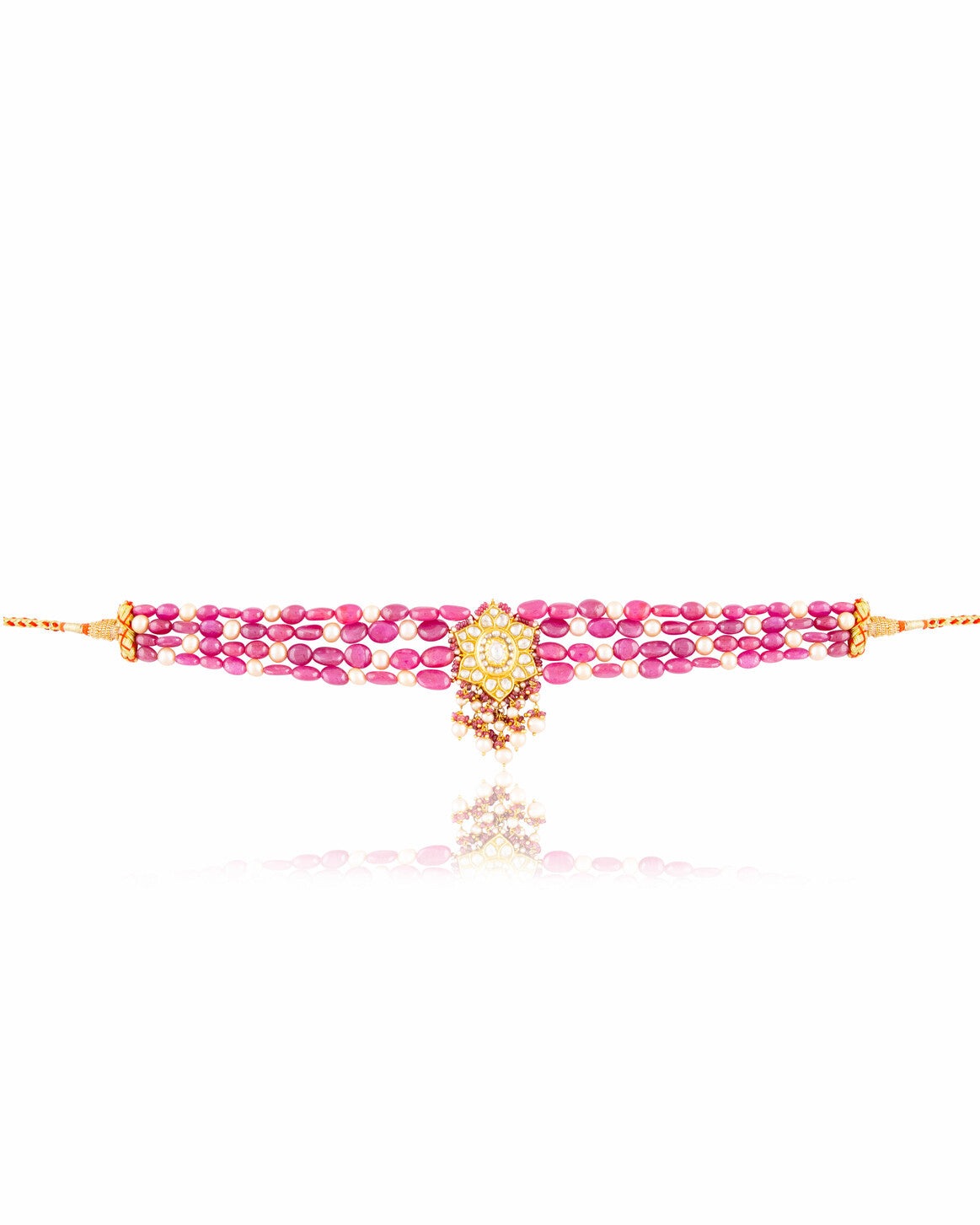 Amirah Polki Bead Choker