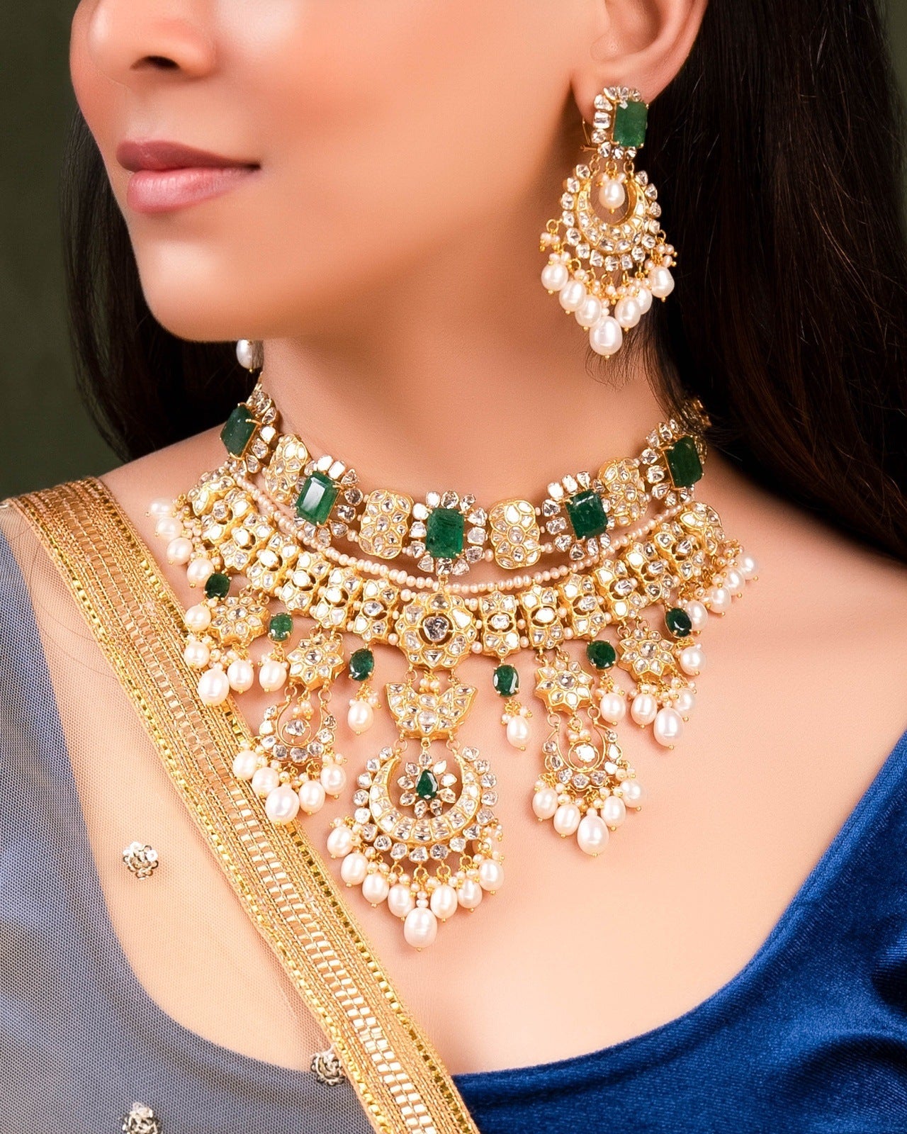 Mitra Polki Necklace