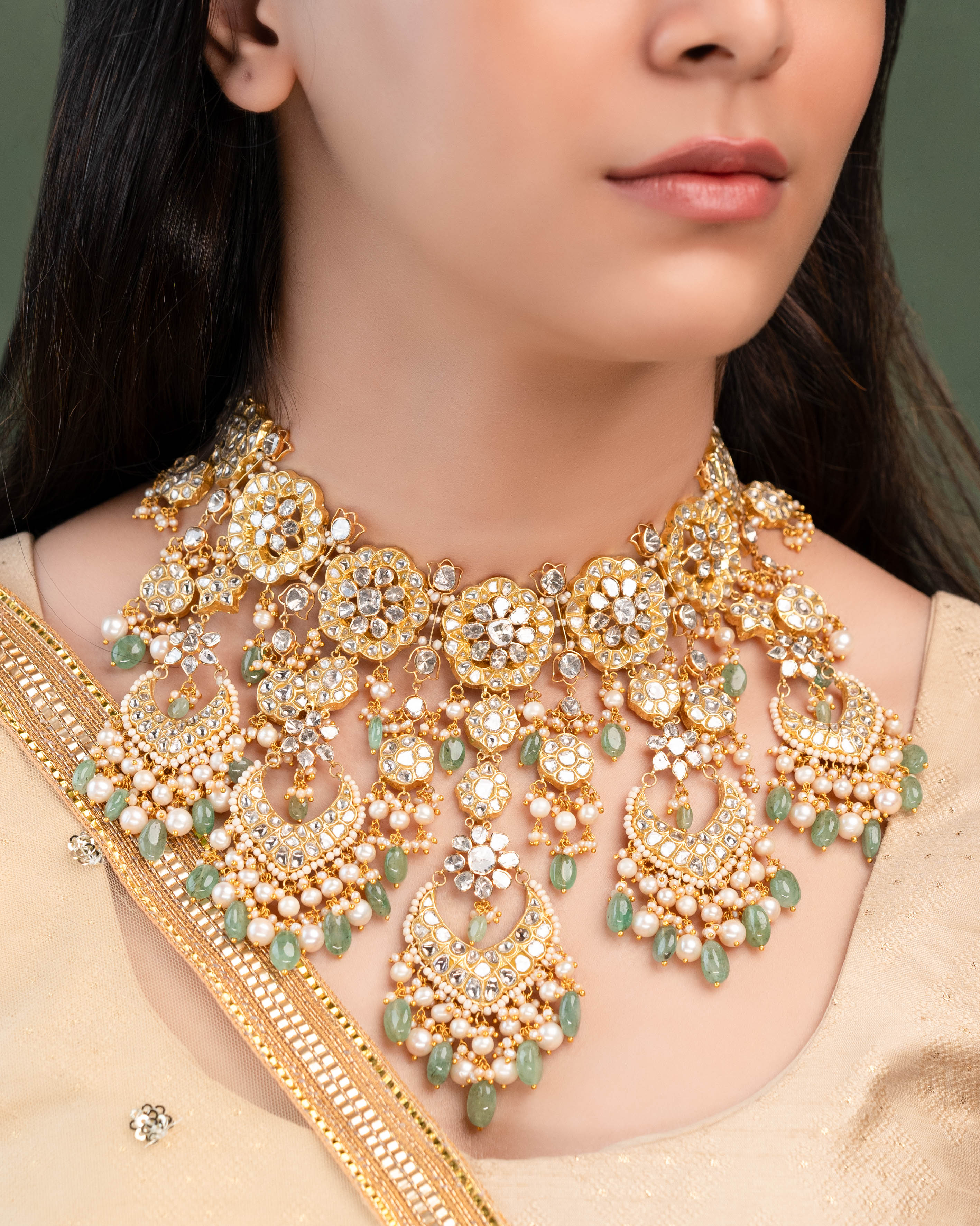Ayesha Polki Necklace
