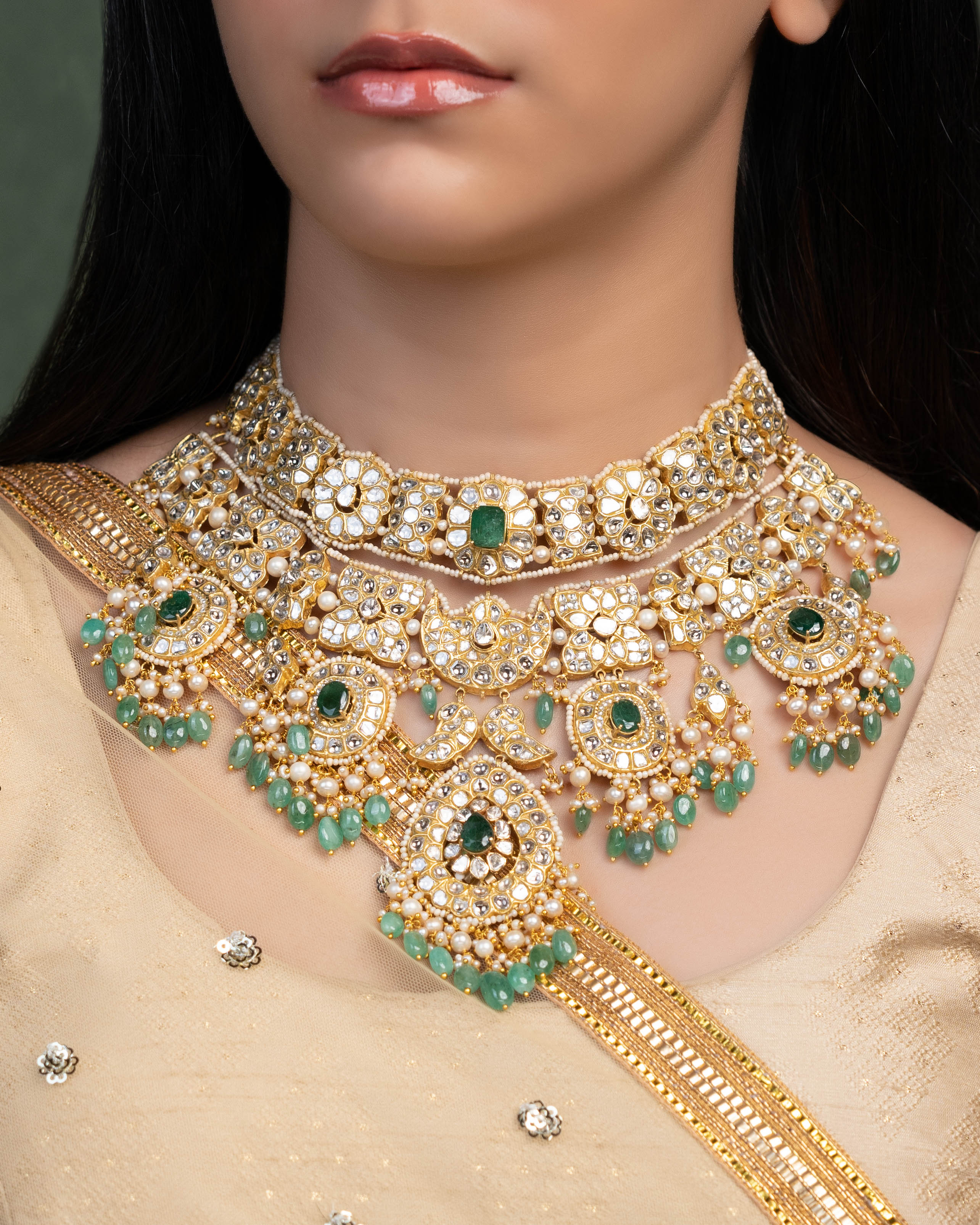 Alivia Polki Necklace