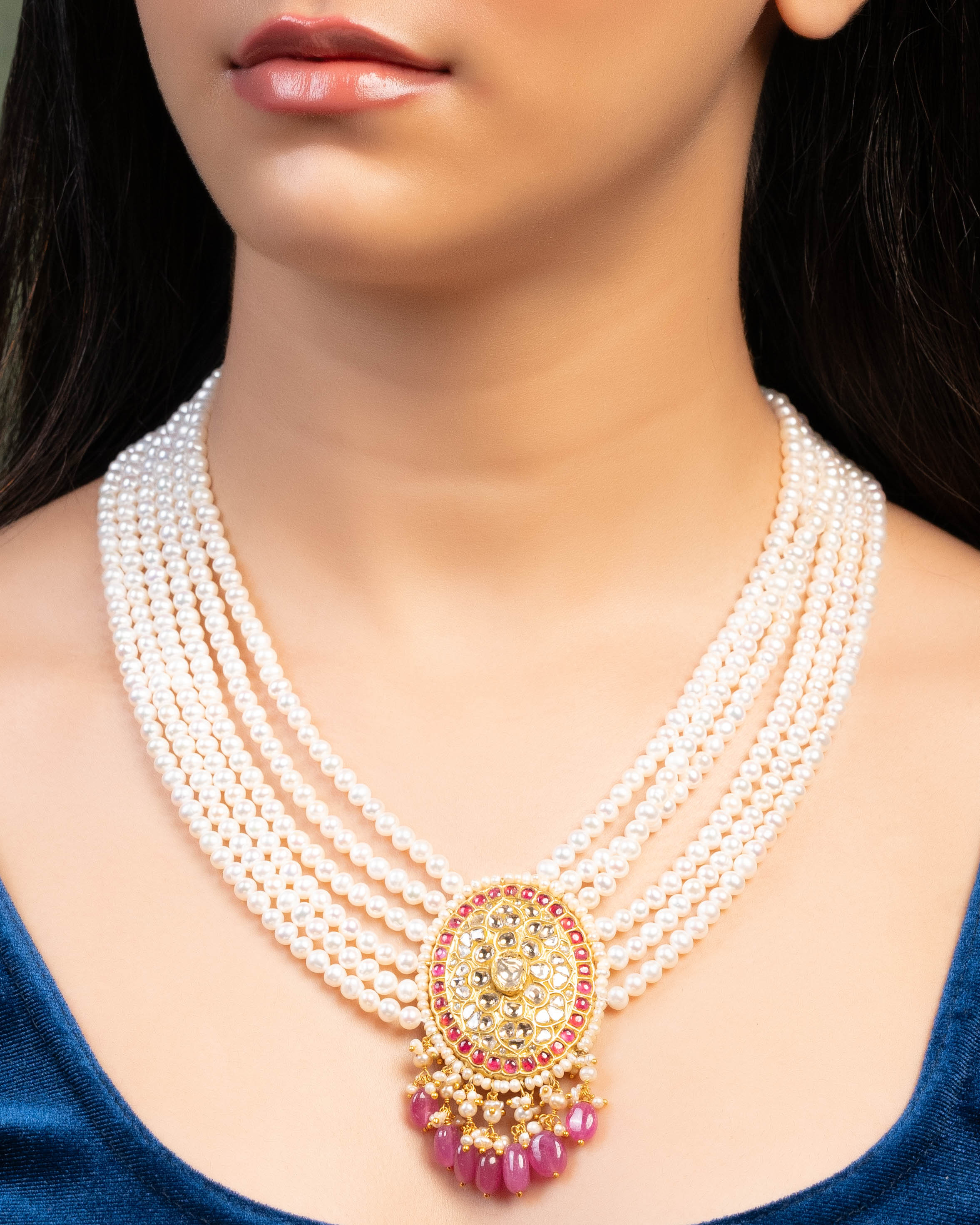 Kairi Polki Bead Pendant