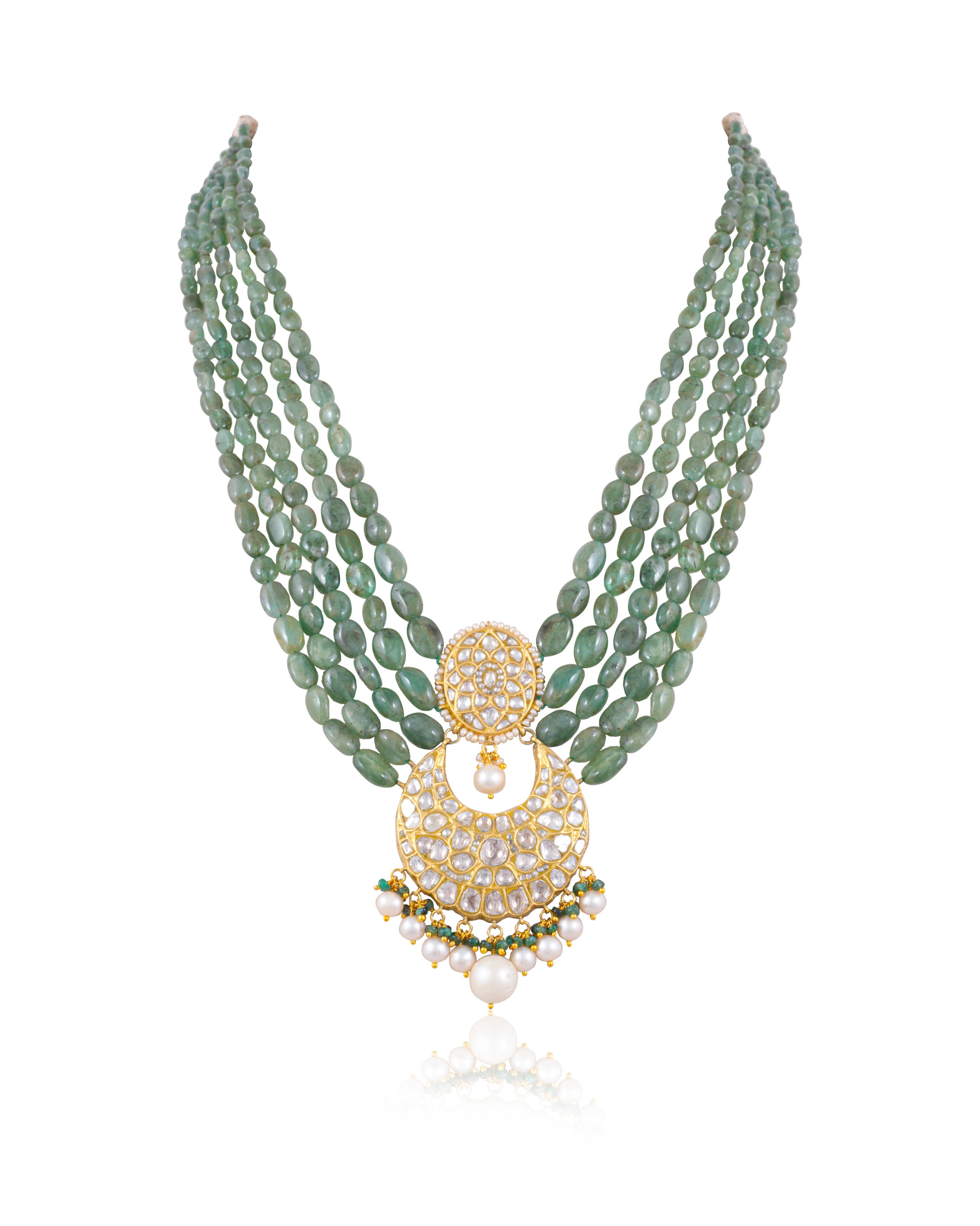 Ketki Polki Long Necklace