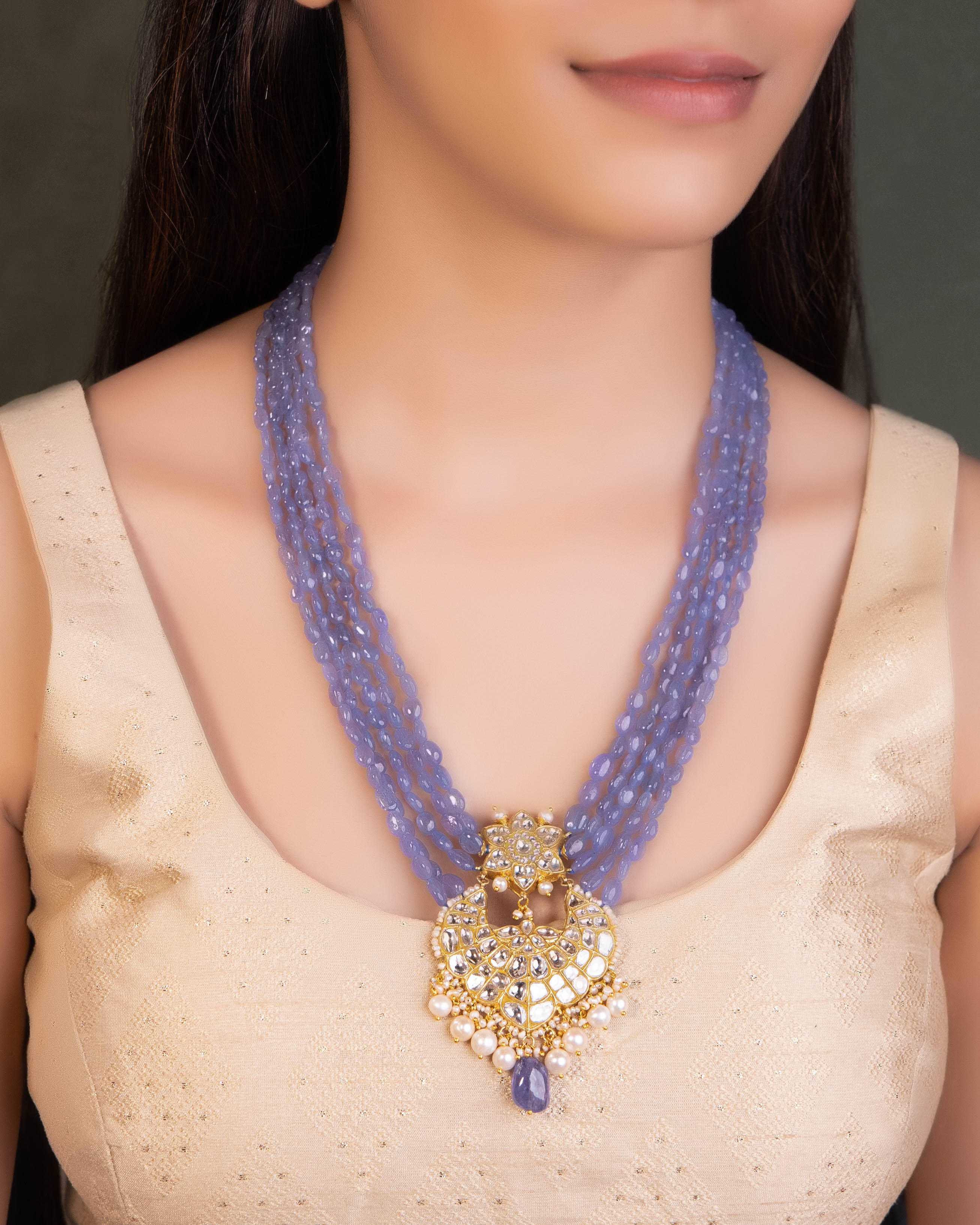 Virti Polki Bead Pendant