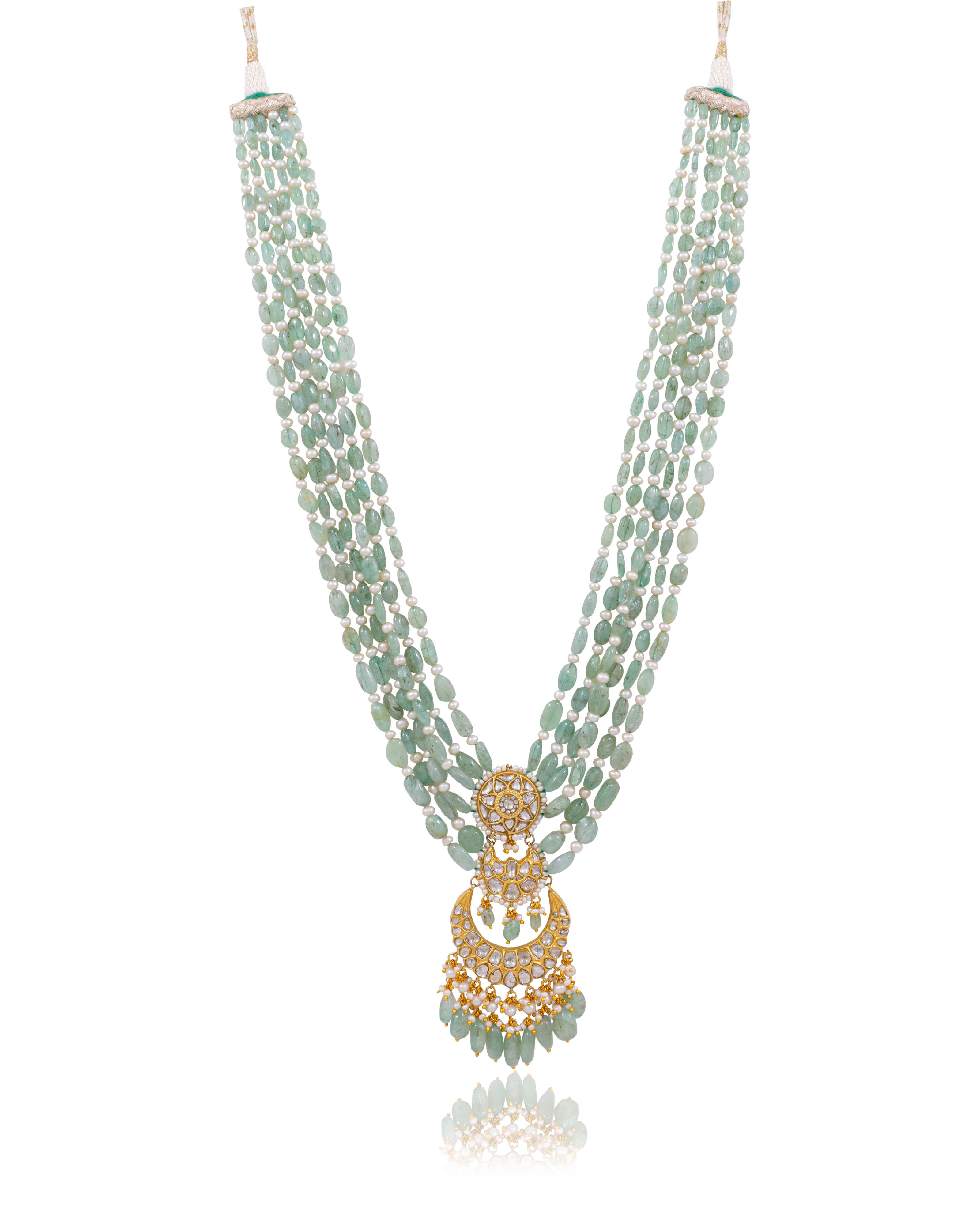 Meghana Polki Bead Pendant - NO ORDERS