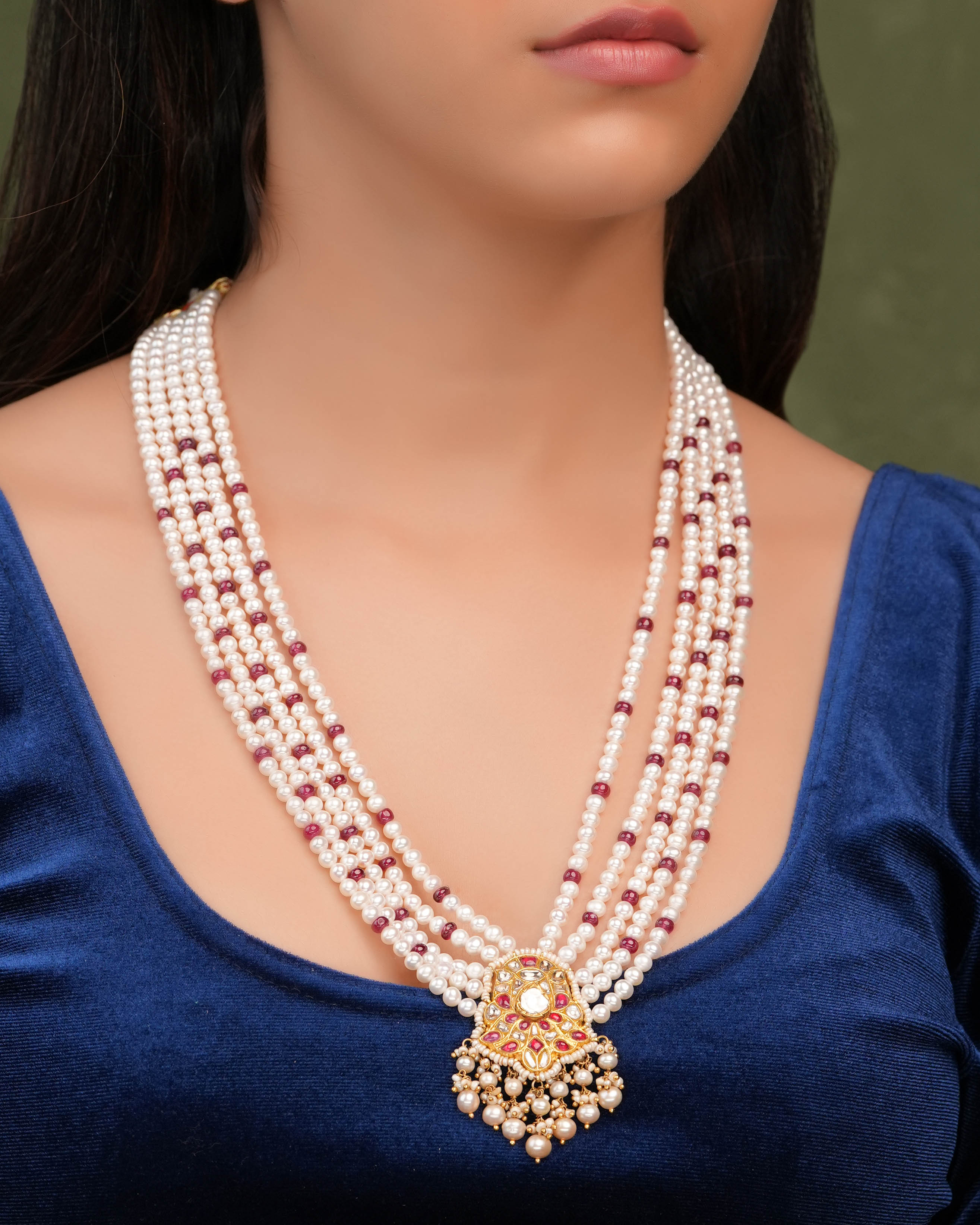 Tenaya Polki Bead Pendant