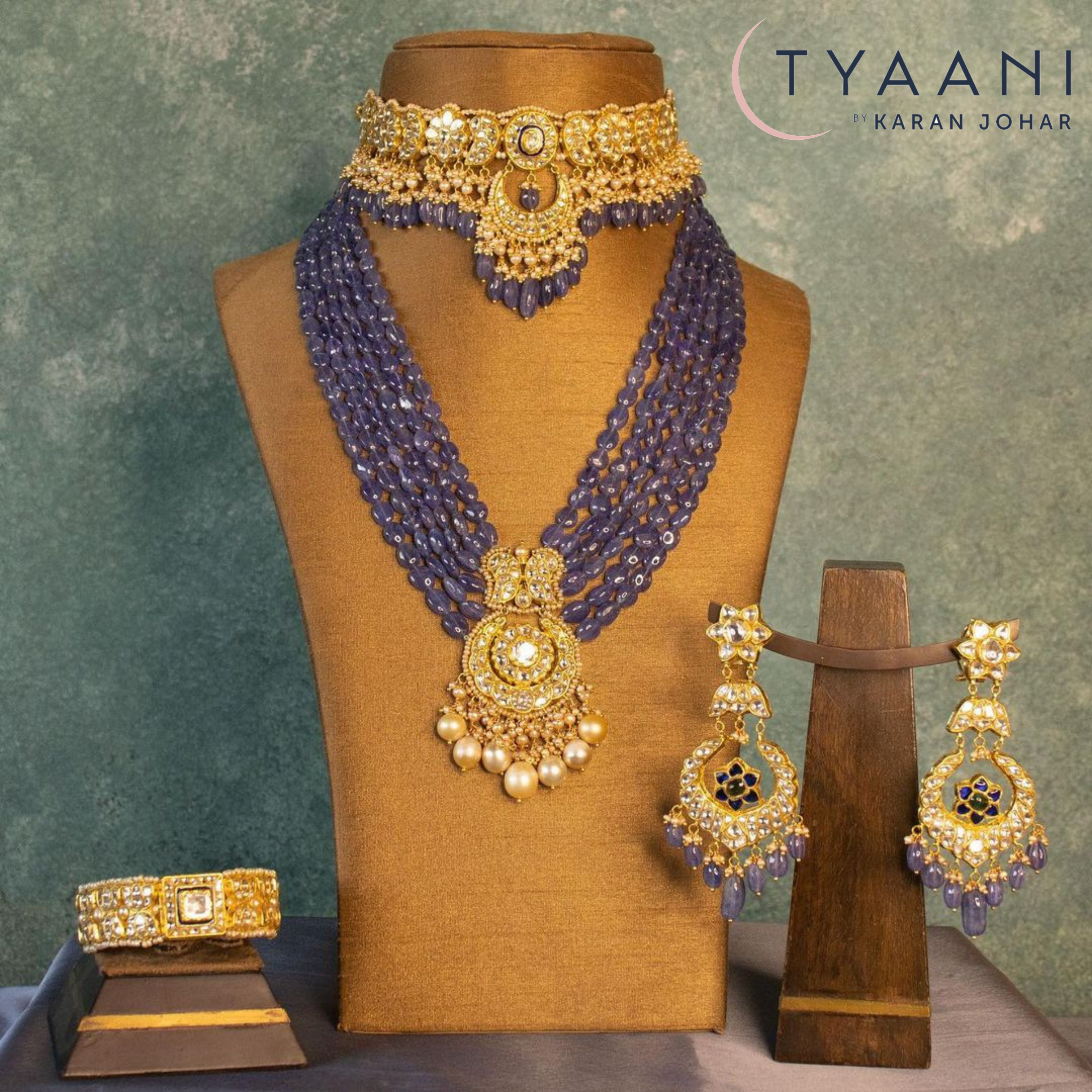 Zeeshani Bridal Polki Set