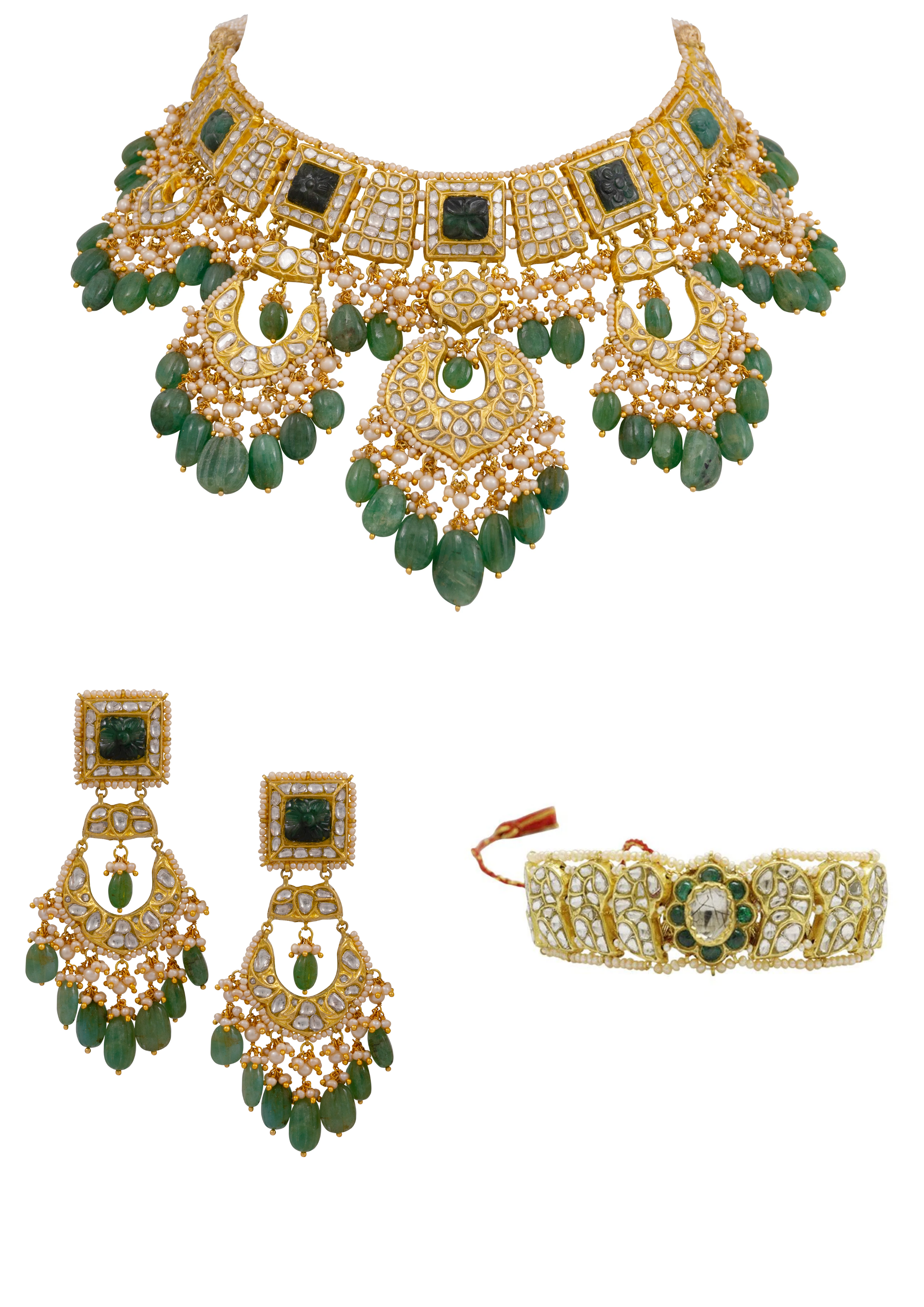 Shifue Bridal Polki Set