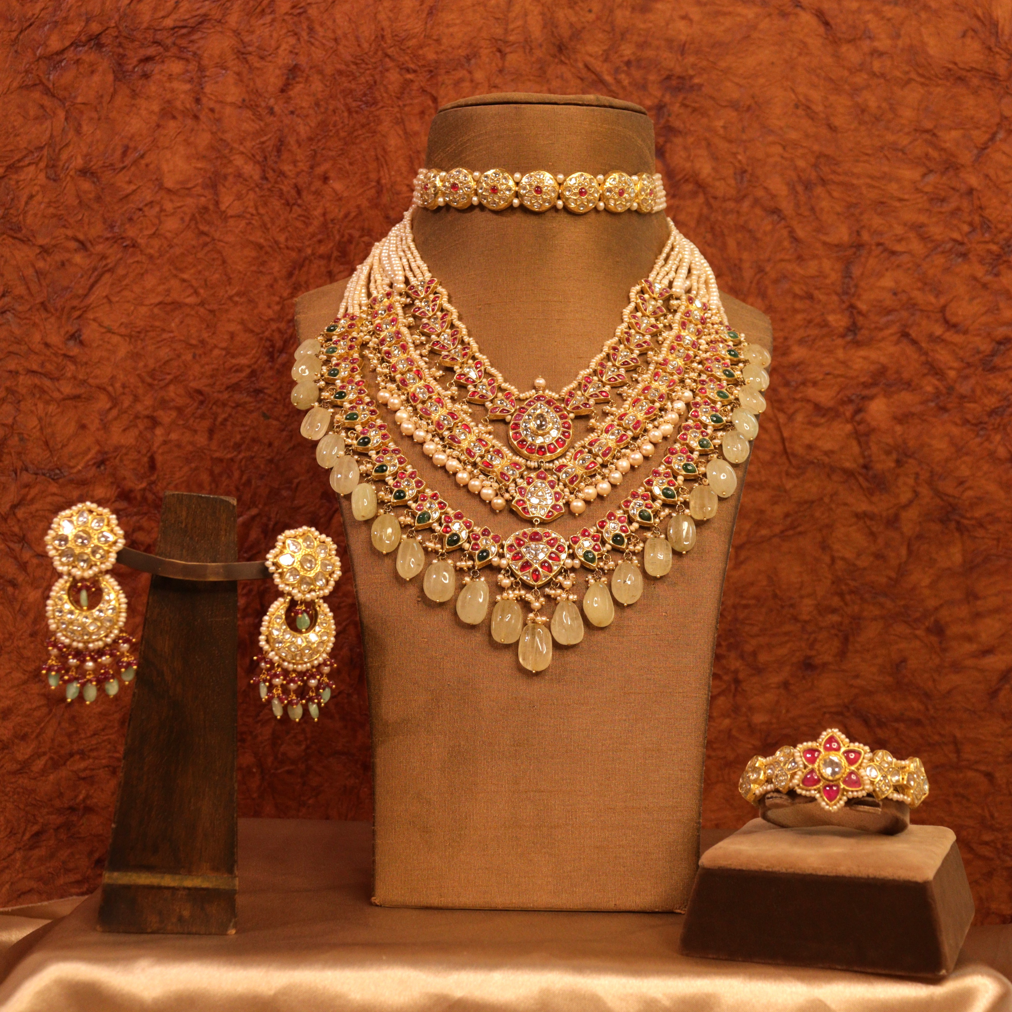 Gwen Bridal Polki Set