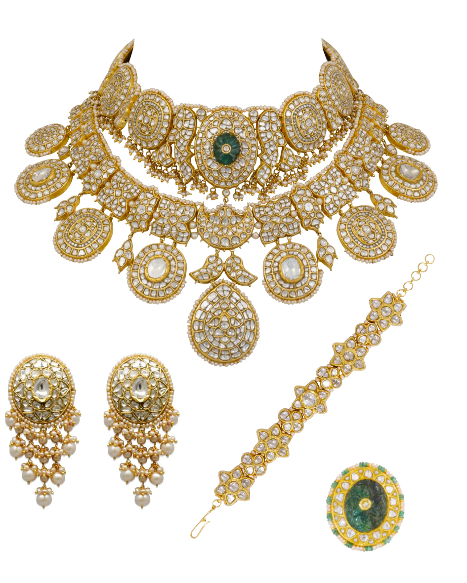 Nidu Bridal Polki Set