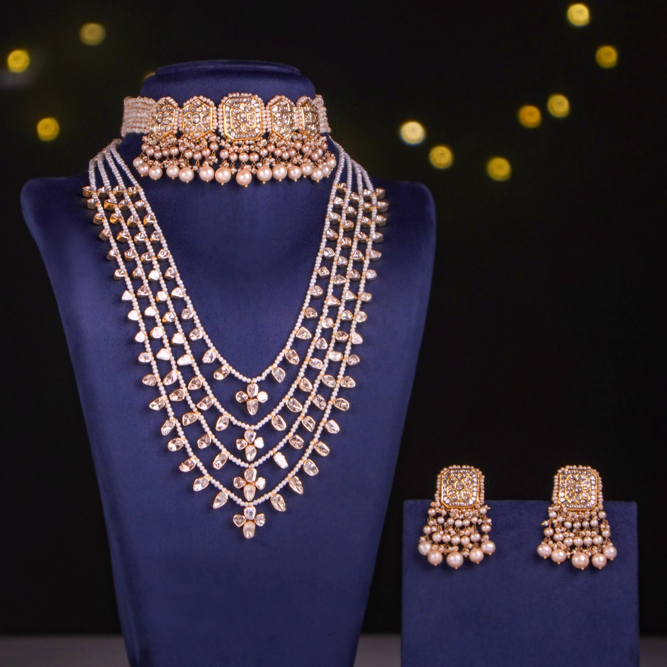 Tosha Bridal Polki Set