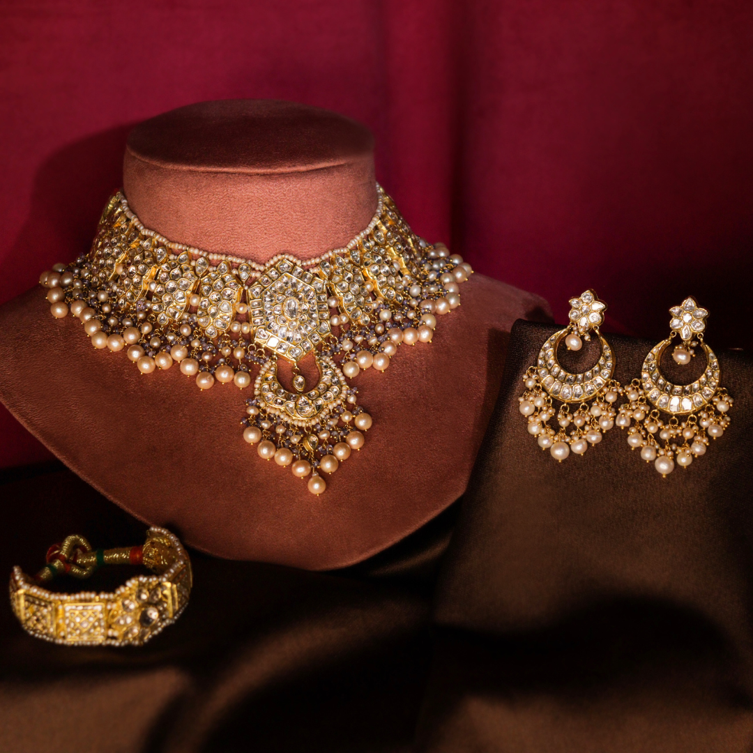 Rani Bridal Polki Set